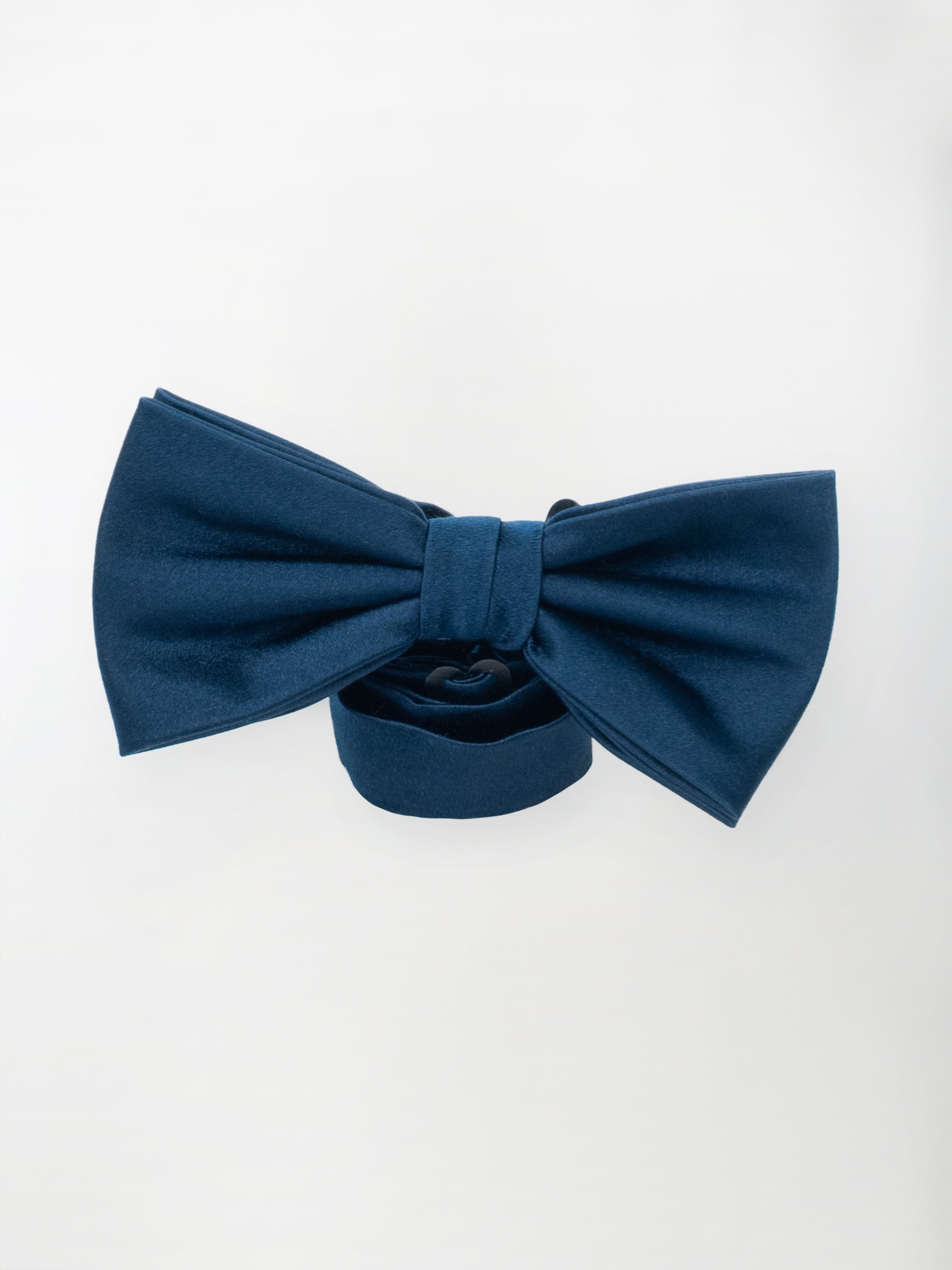 Papillon classico in raso - Color Blu image 0