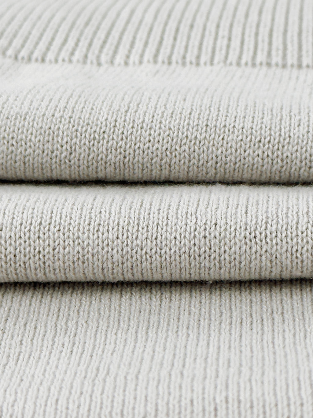 Maglia girocollo in puro cotone - color Grigio cenere image 2