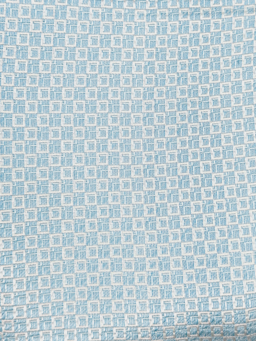 Pochette microfantasia rombi - color Azzurro e Argento image 1