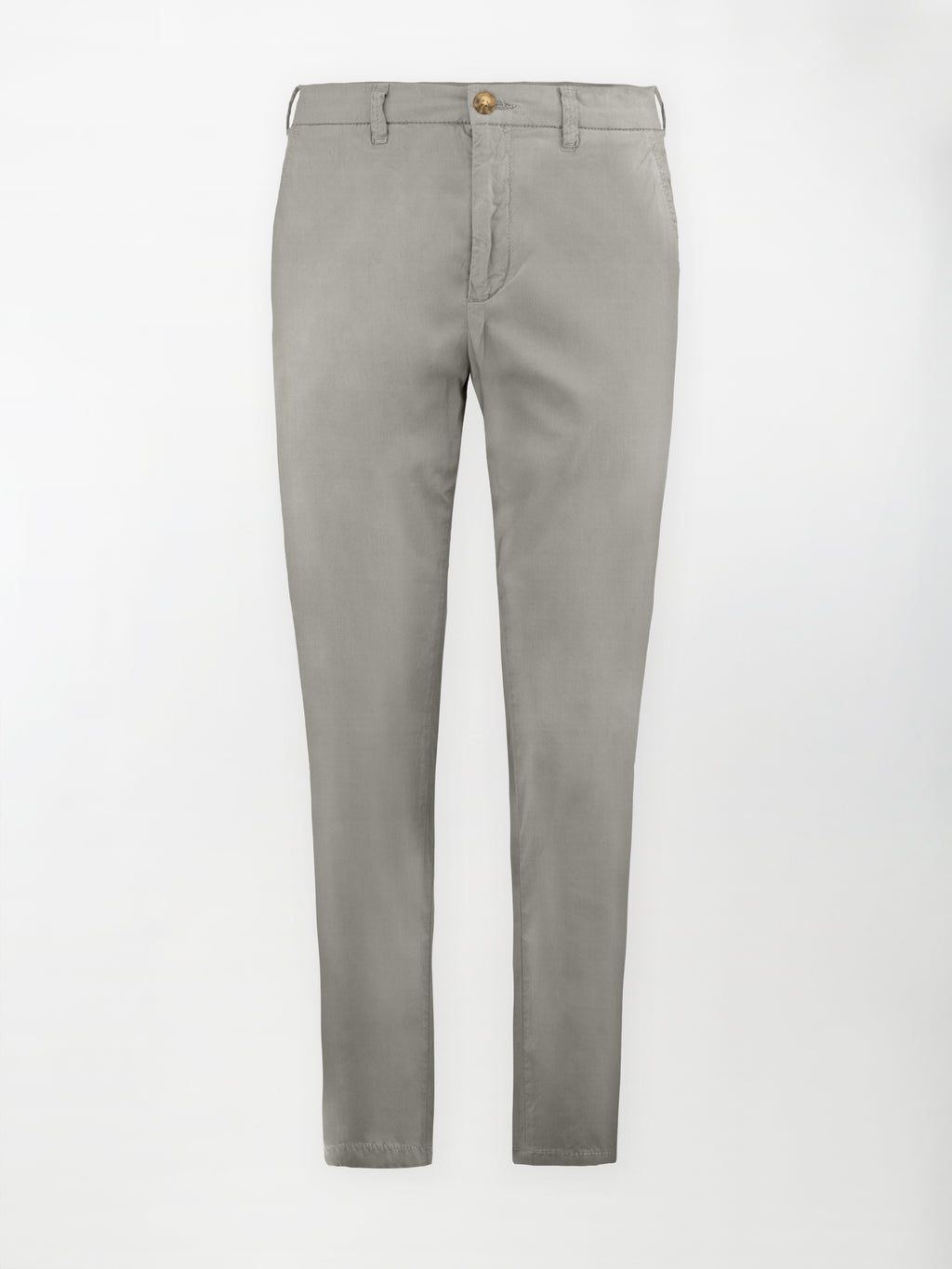 Pantalone Dobby in Cotone Elasticizzato - Color Grigio - Slim Fit image 0