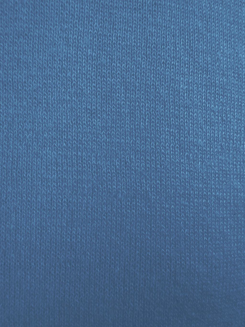 Polo leggera in maglia di cotone finezza 14 - color Blu Capri - Slim fit image 1