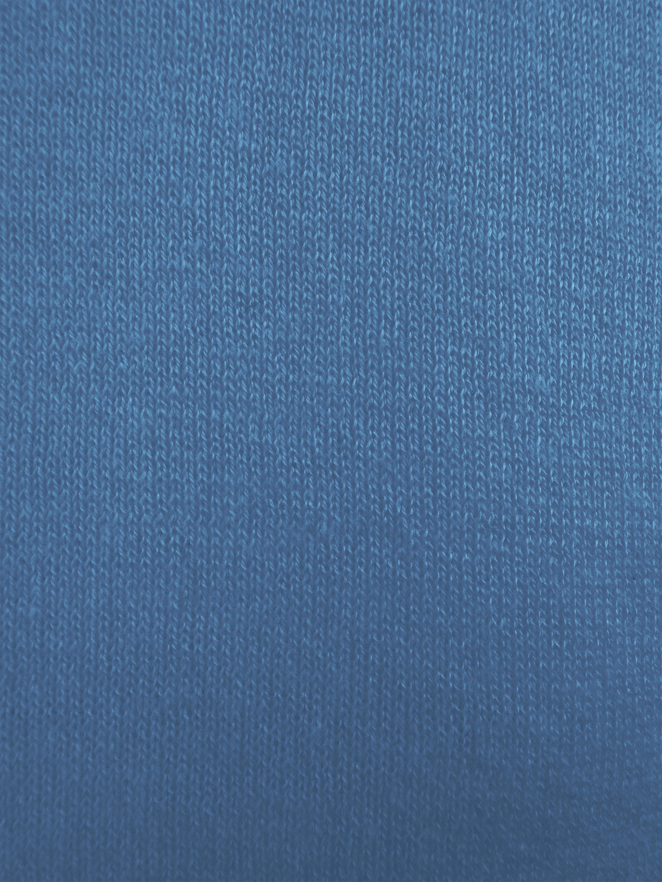 Polo leggera in maglia di cotone finezza 14 - color Blu Capri - Slim fit image 1