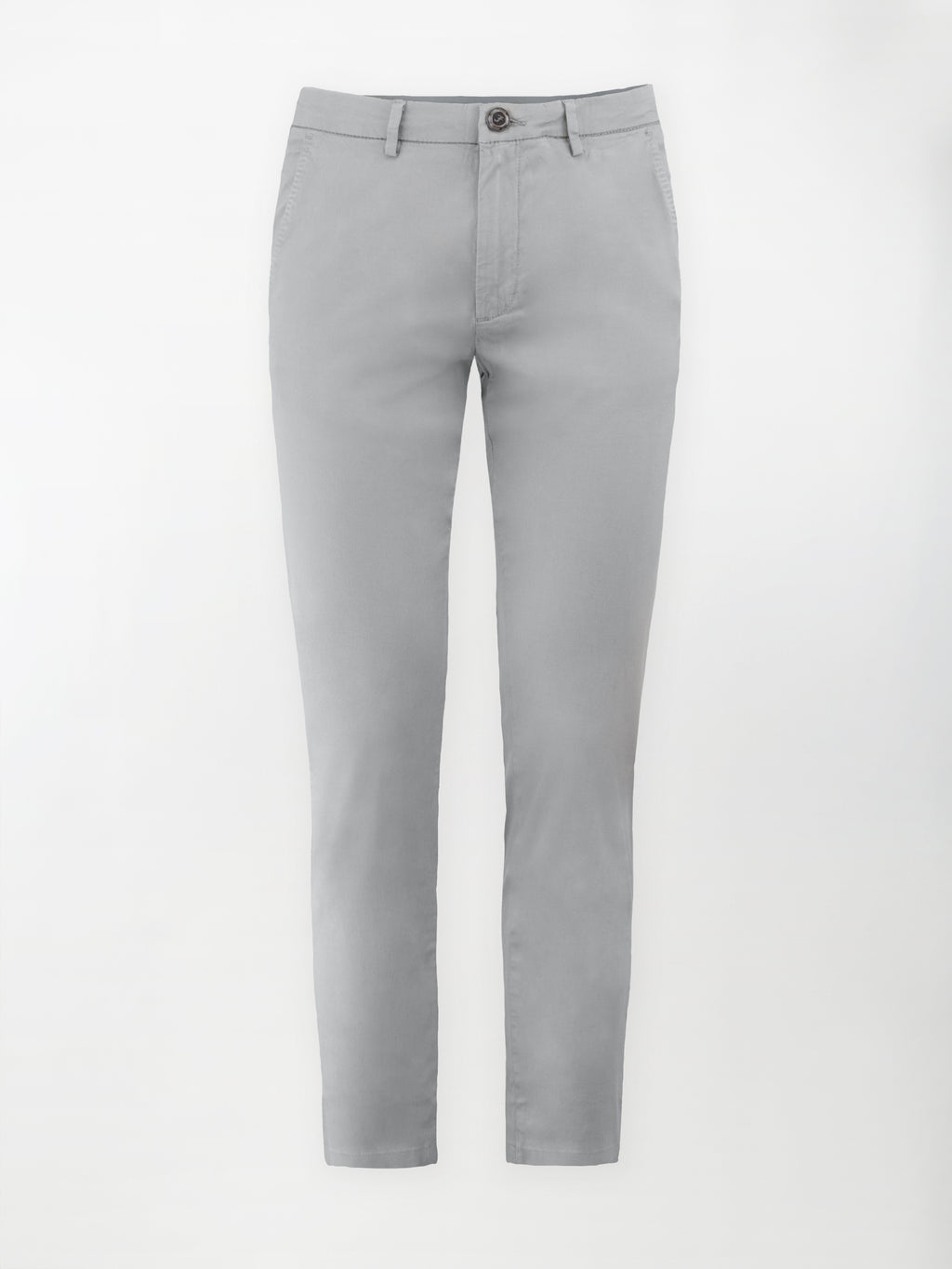 Pantalone Chino Daily in Cotone Elasticizzato - Color Grigio - Slim Fit image 0