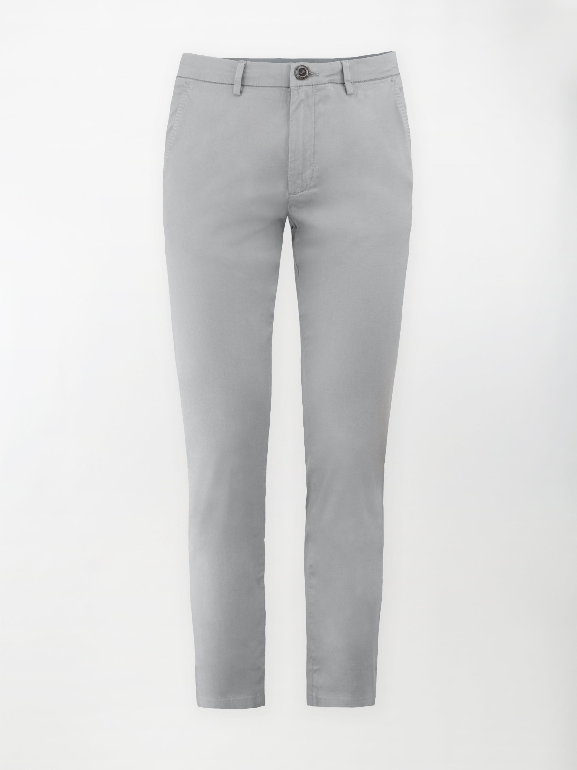 Pantalone Chino Daily in Cotone Elasticizzato - Color Grigio - Slim Fit image 0