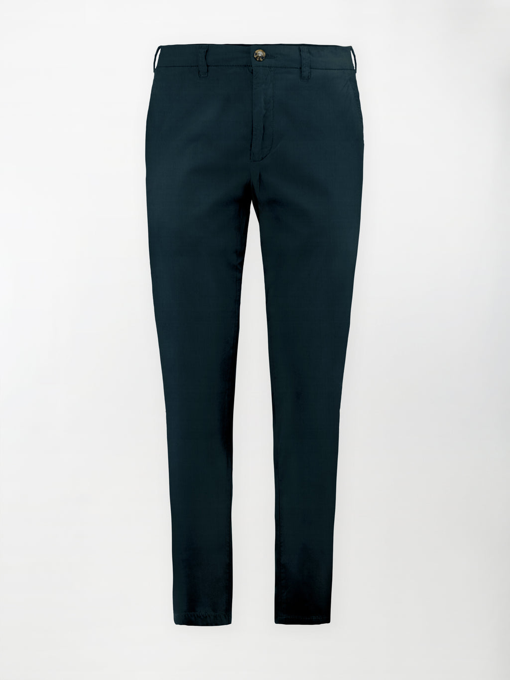 Pantalone Dobby in Cotone Elasticizzato - Color Blu navy - Slim Fit image 0