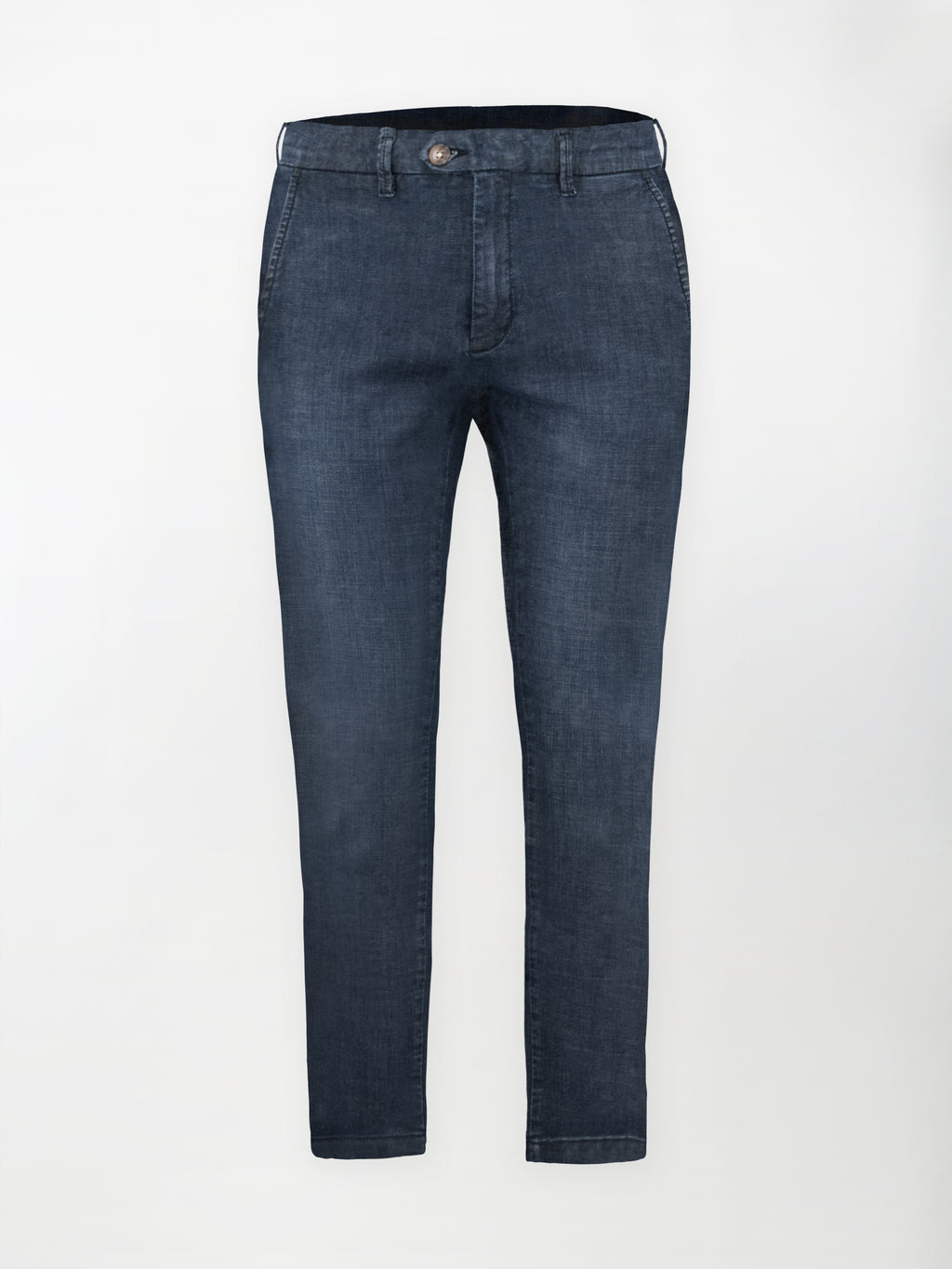 Panta Jeans sportivo in cotone elasticizzato - Color Blu scuro - Regular fit image 0