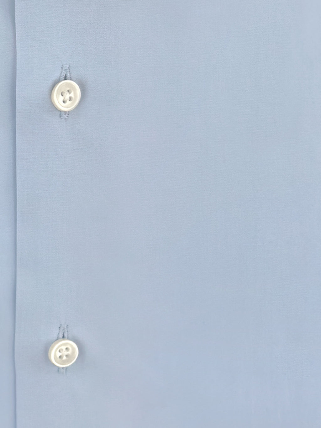 Camicia Collo Francese Color Azzurro - Custom Fit - Cotone Popeline image 1