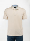 Polo in cotone Piquet - color Sabbia in tinta unita image 0