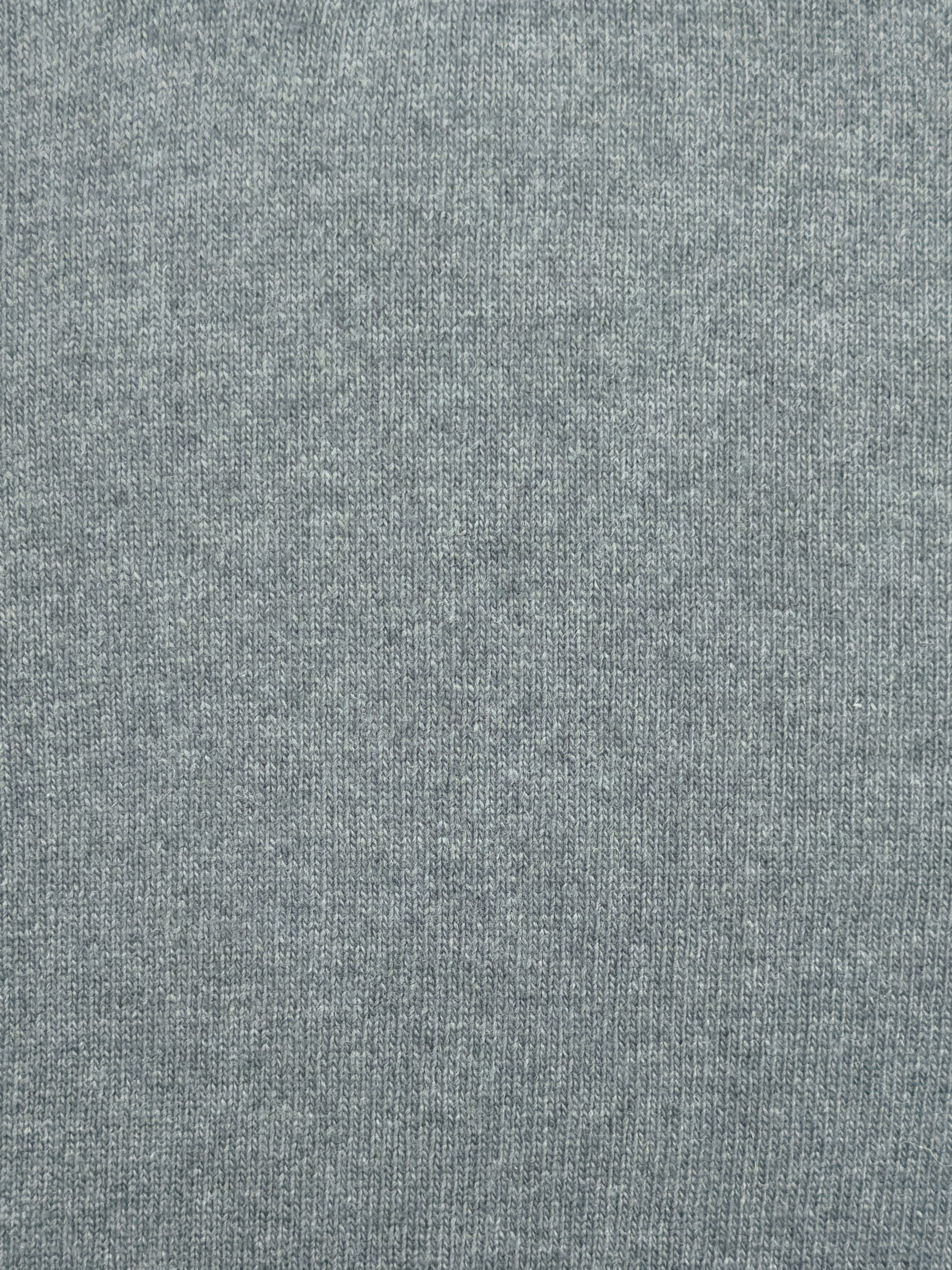 Maglia Girocollo in misto cashmere - Color Piombo