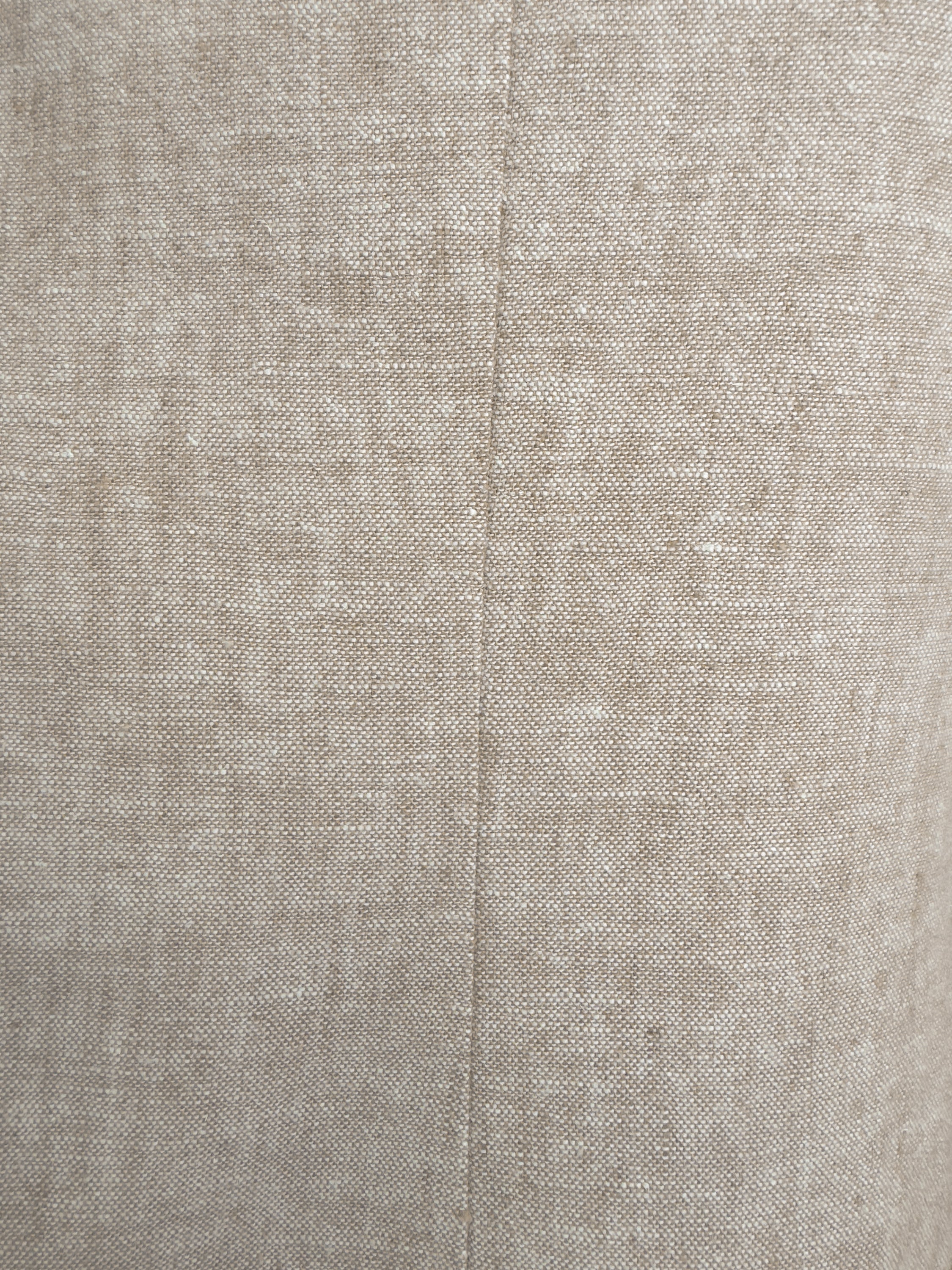 Pantalone sportivo in Lino-Cotone lavato - color Beige - Slim fit image 2