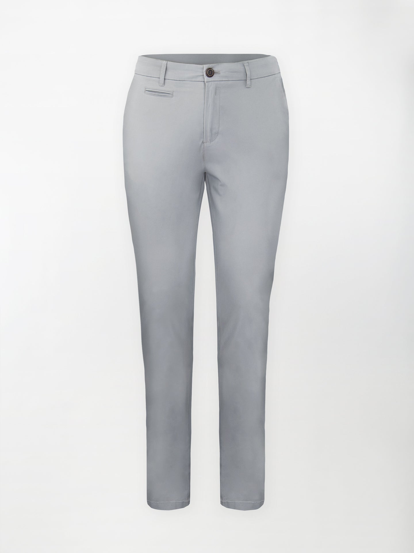 Pantalone Daily in Cotone Elasticizzato - Color Grigio - Slim fit image 0
