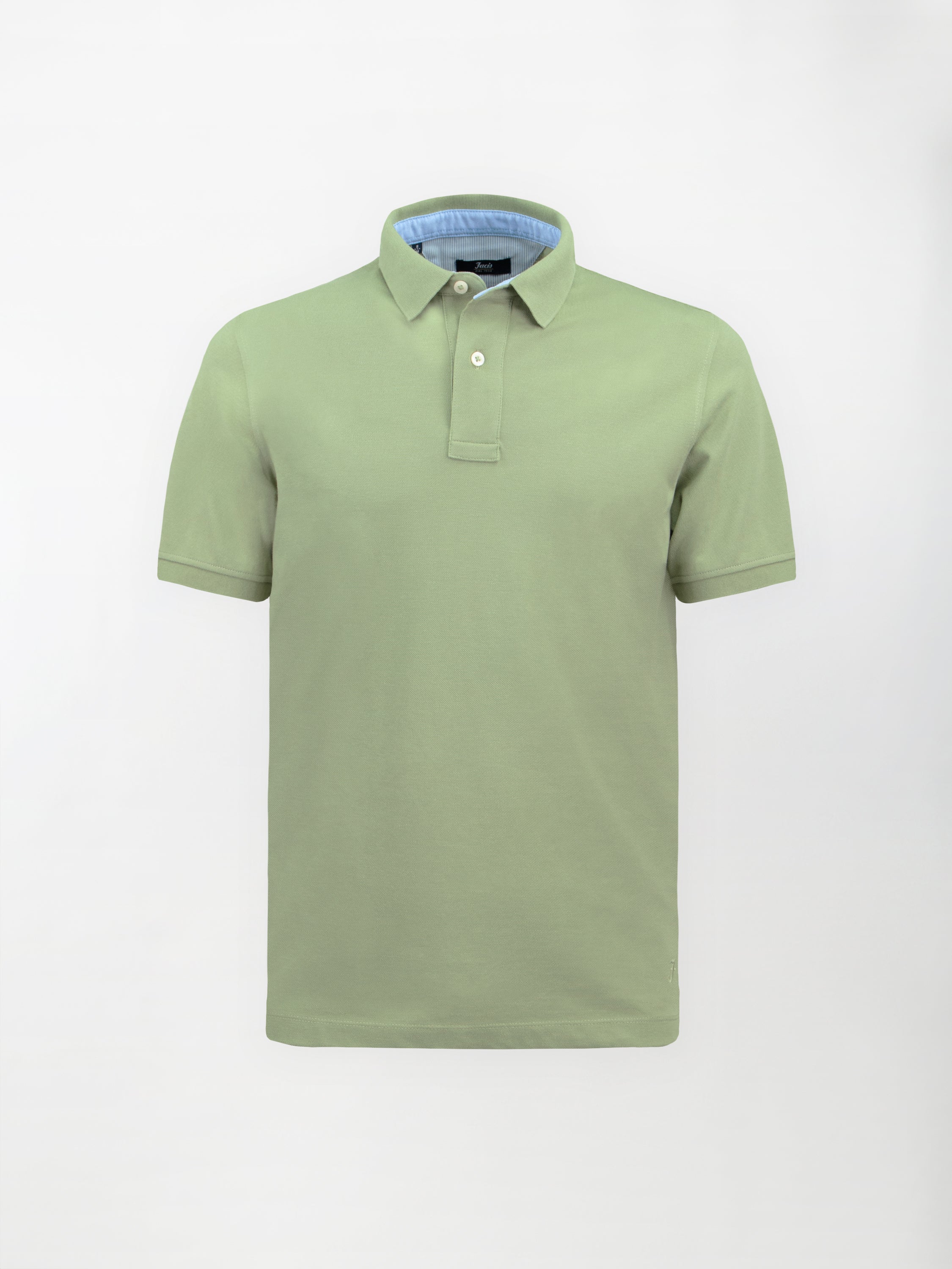 Polo in cotone Piquet - color Verde oliva image 0