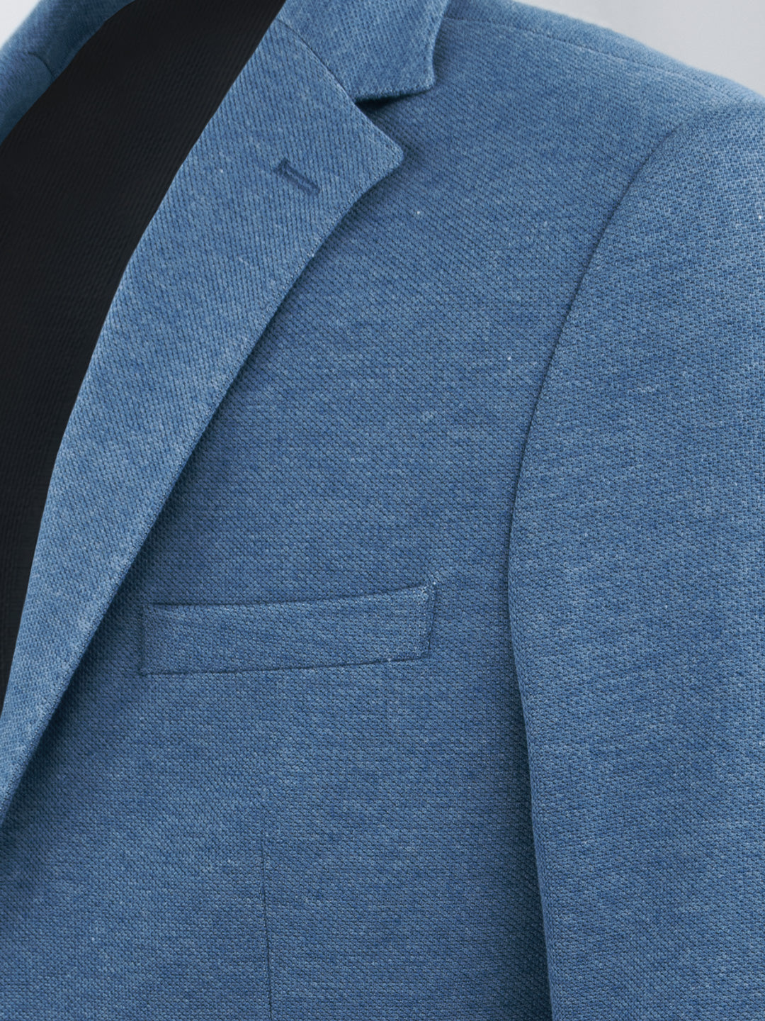 Giacca sportiva sfoderata in Jersey - color Blu Denim image 1