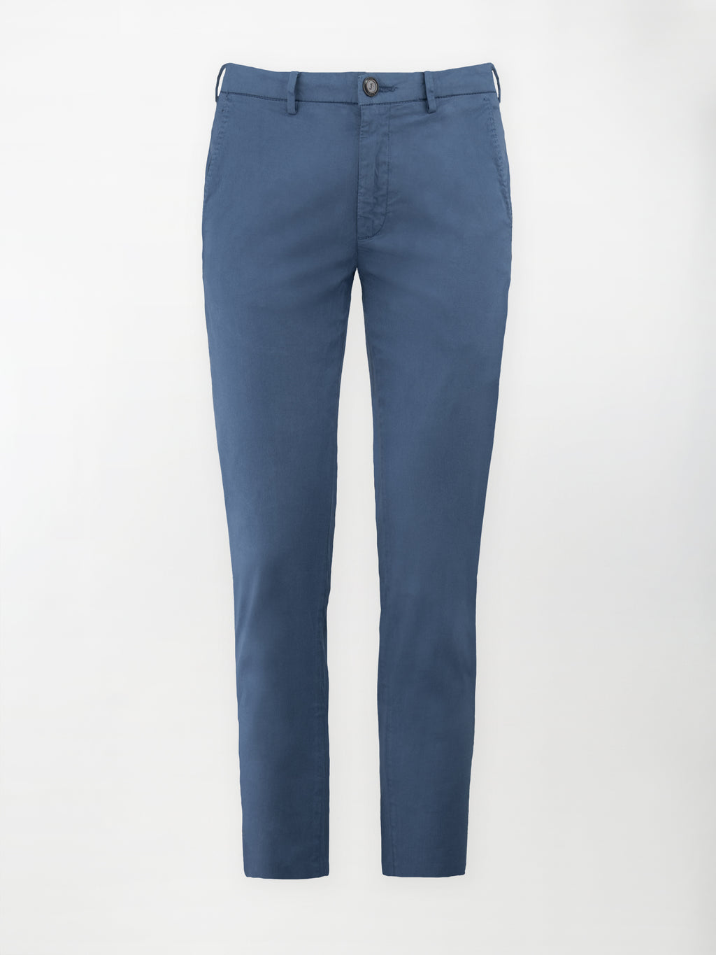 Pantalone Chino Daily in Cotone Elasticizzato - Color Blu Avion - Slim Fit image 0
