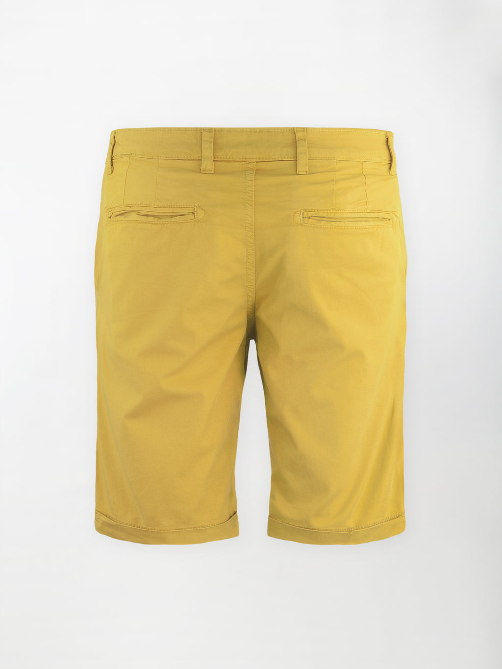 Bermuda classico in cotone elasticizzato - color Senape image 1