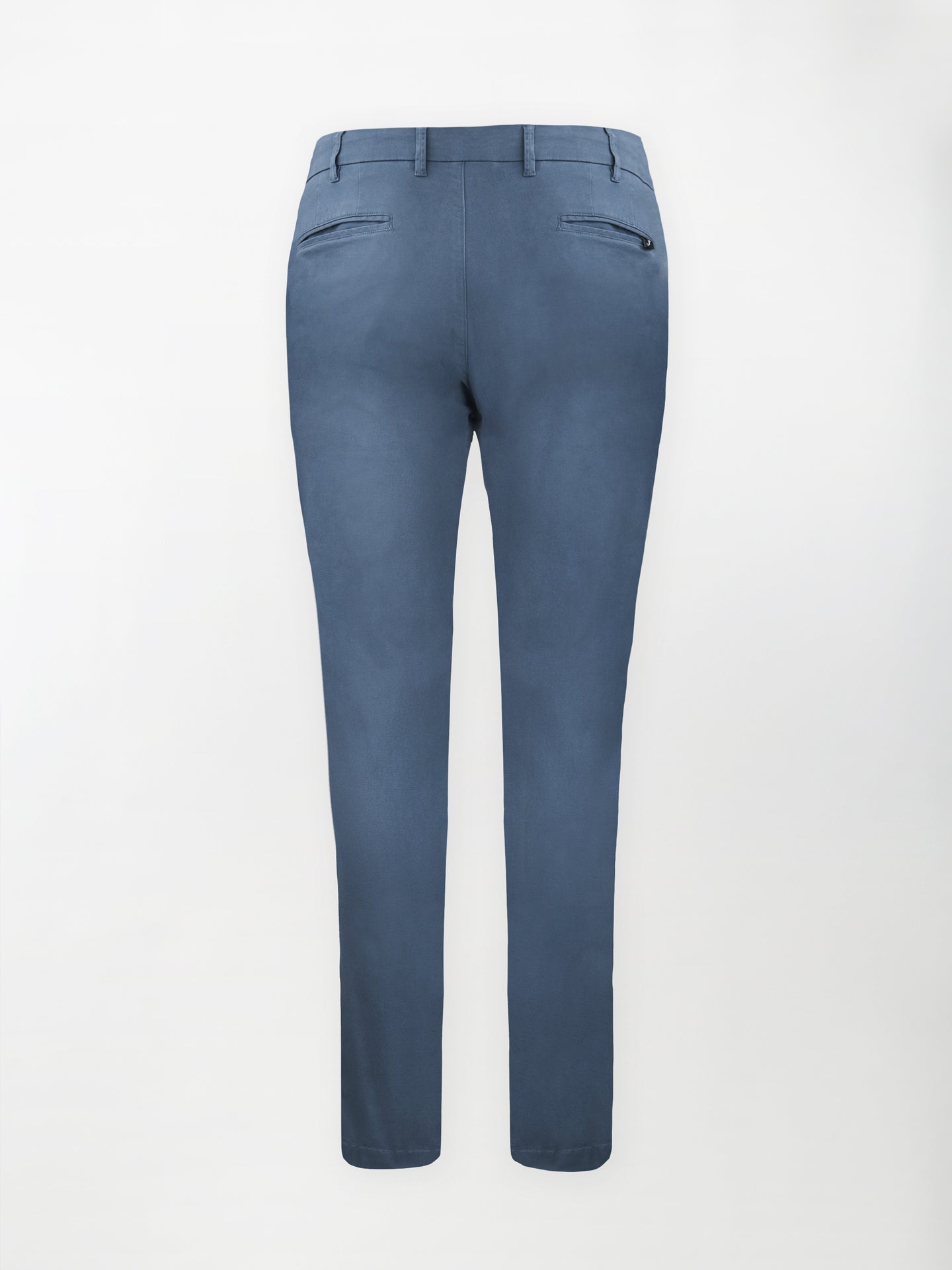 Pantalone Daily in Cotone Elasticizzato - Color Avio - Slim Fit image 1