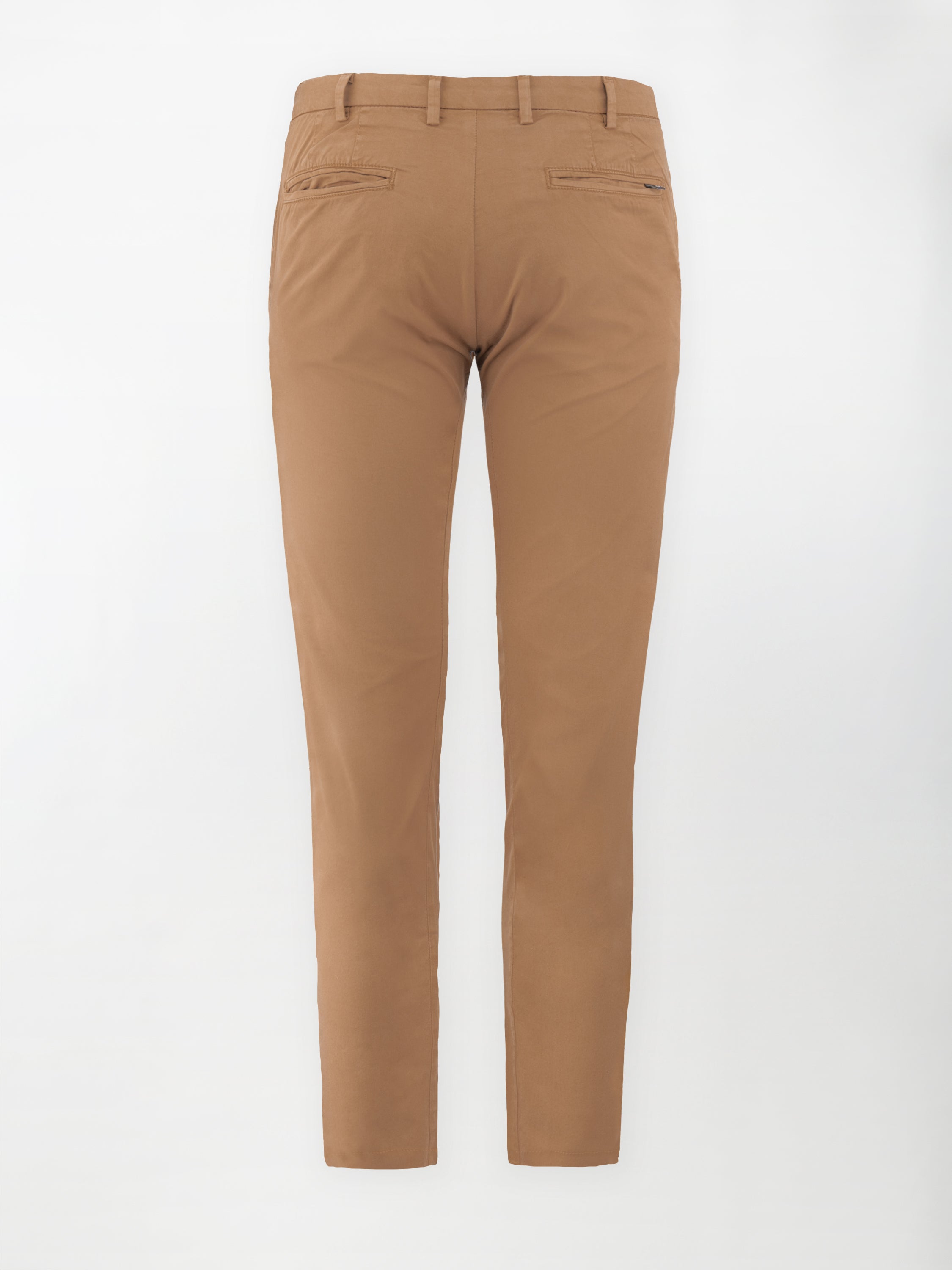 Pantalone Chino Daily in Cotone Elasticizzato - Color Tegola - Slim Fit image 1