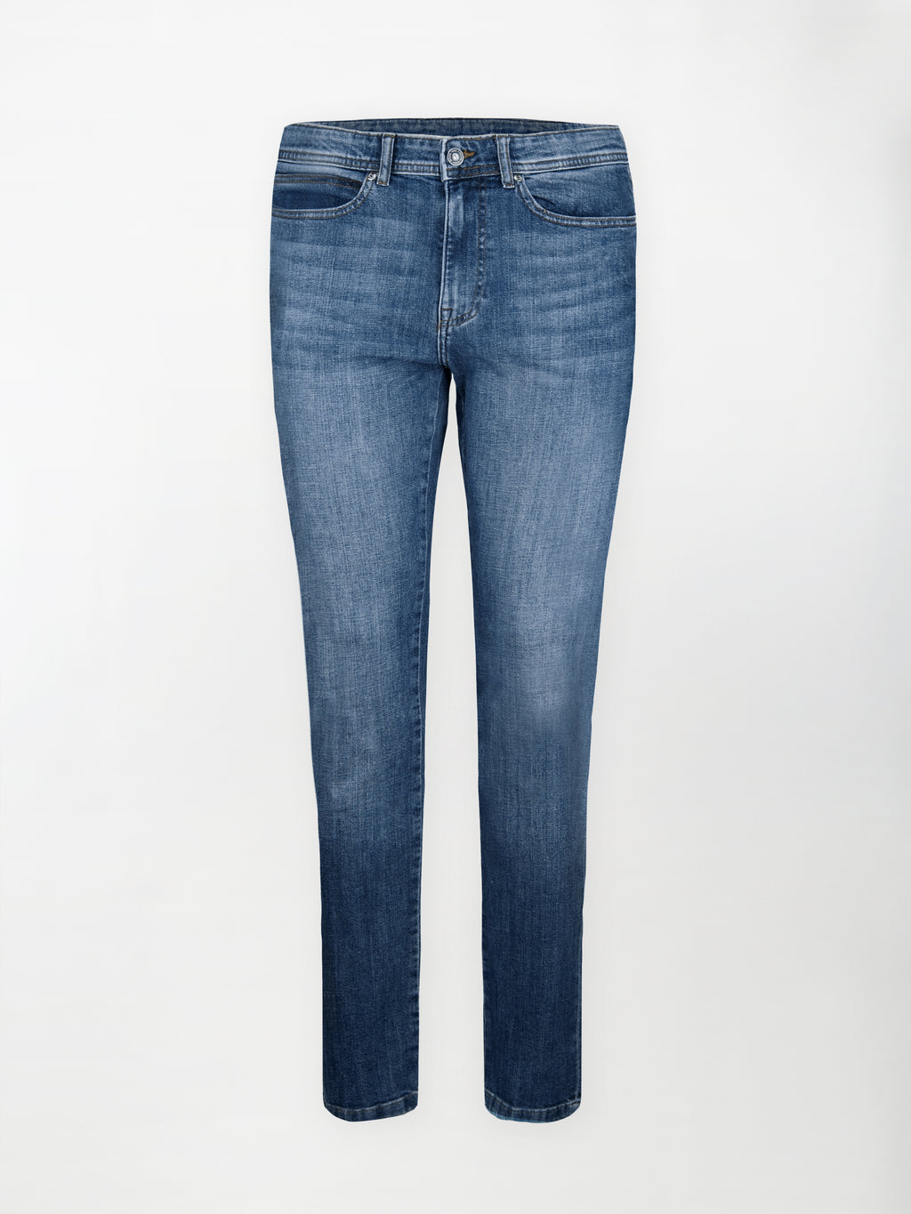 Jeans in Denim - color Blu medio - Slim fit image 0