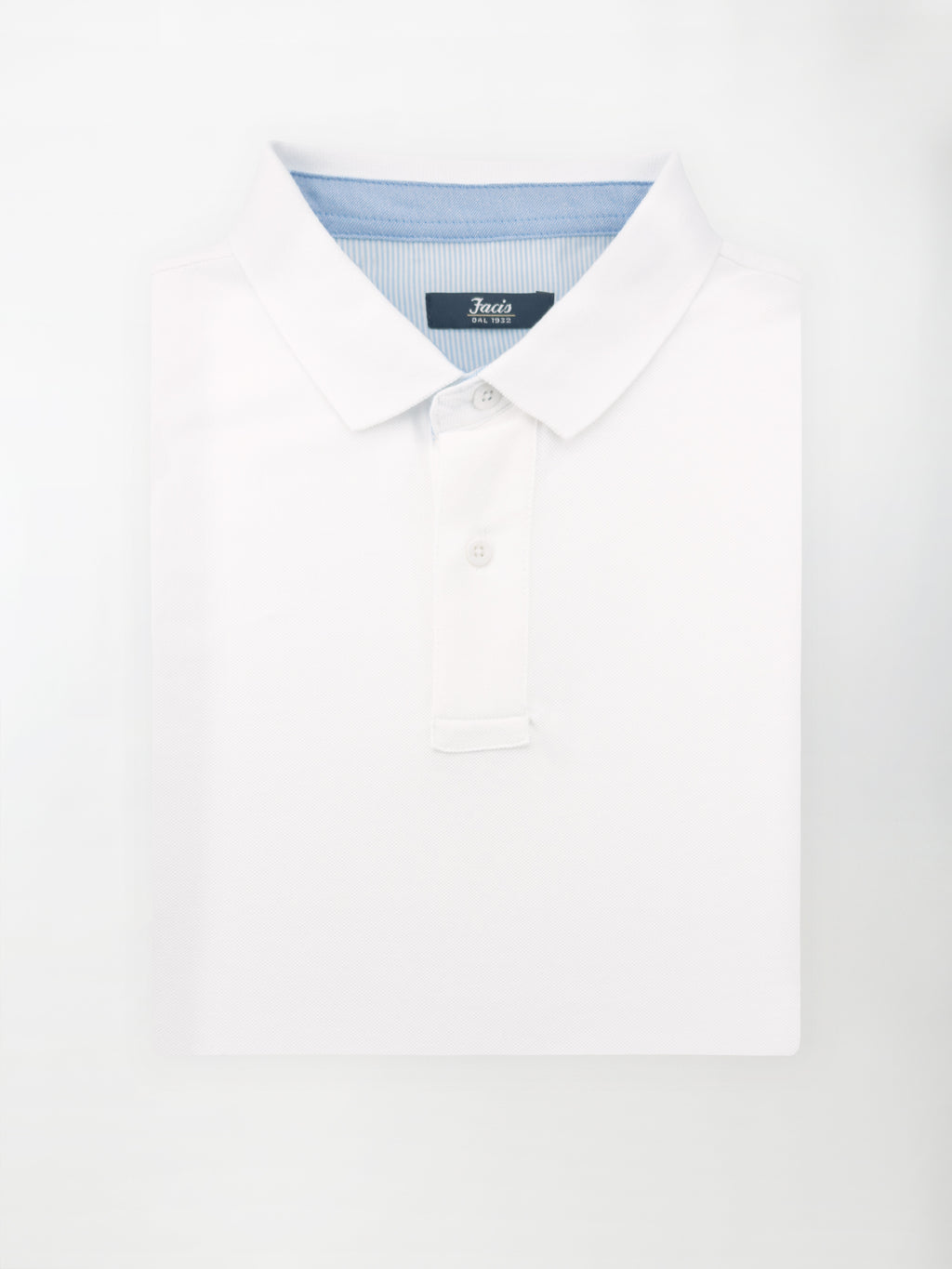 Polo in cotone Piquet - color Bianco in tinta unita image 1