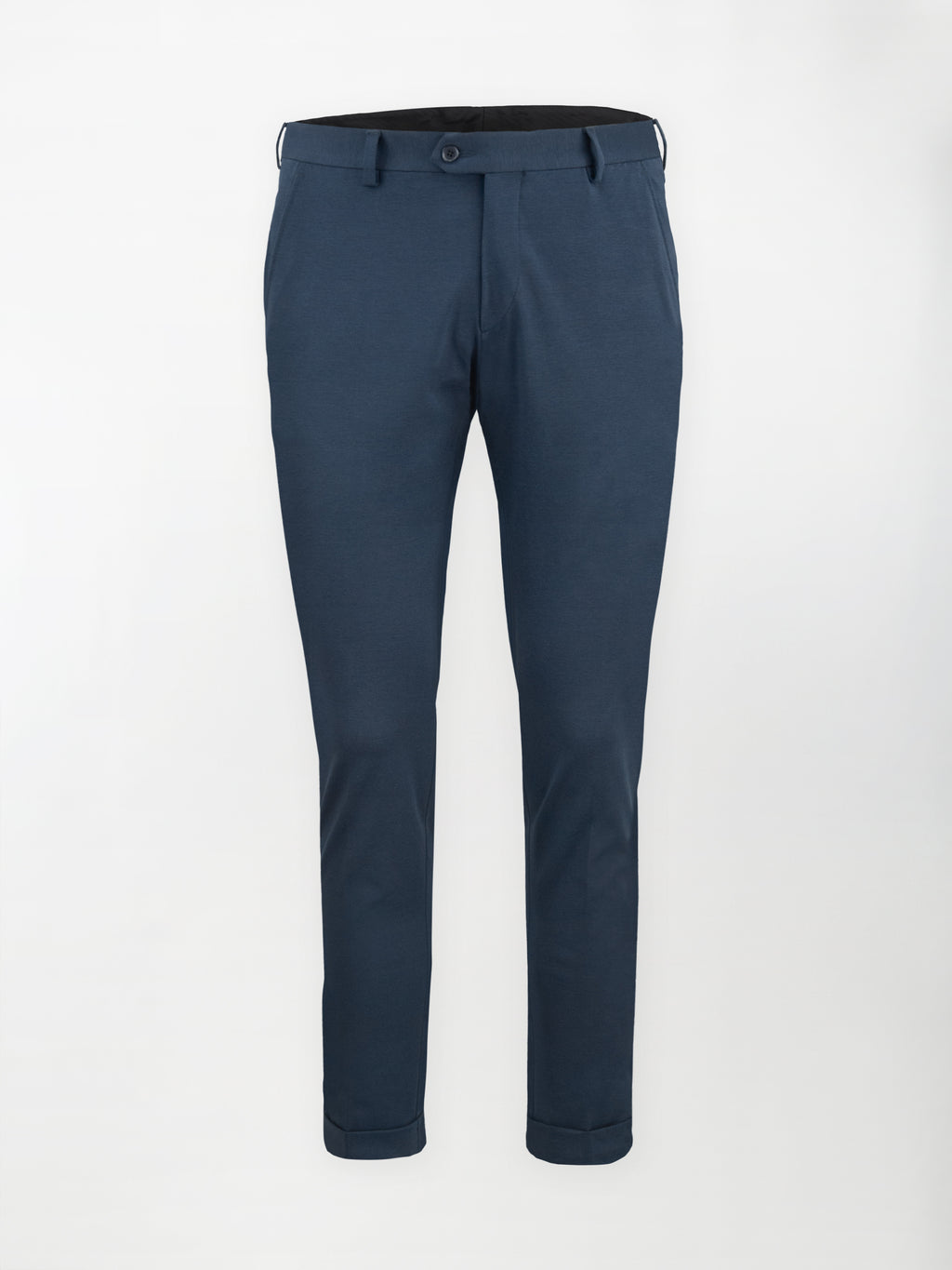 Pantalone sportivo Punto Milano - Color Blu oceano - Slim fit Fondo finito image 0