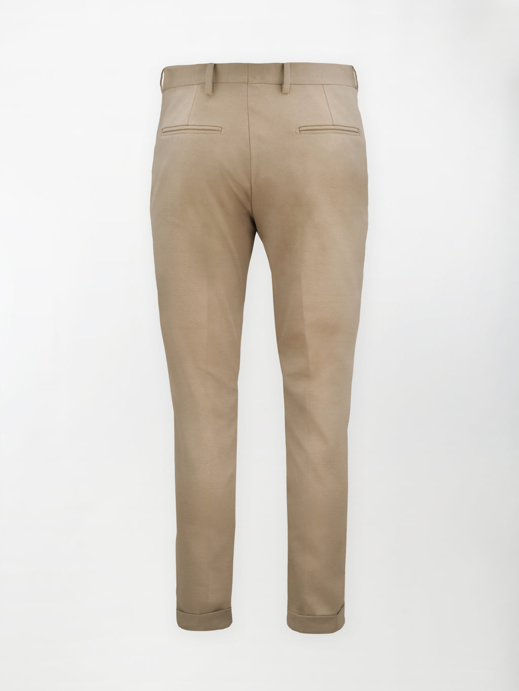 Pantalone sportivo Punto Milano - Color Cammello - Slim fit Fondo finito image 1