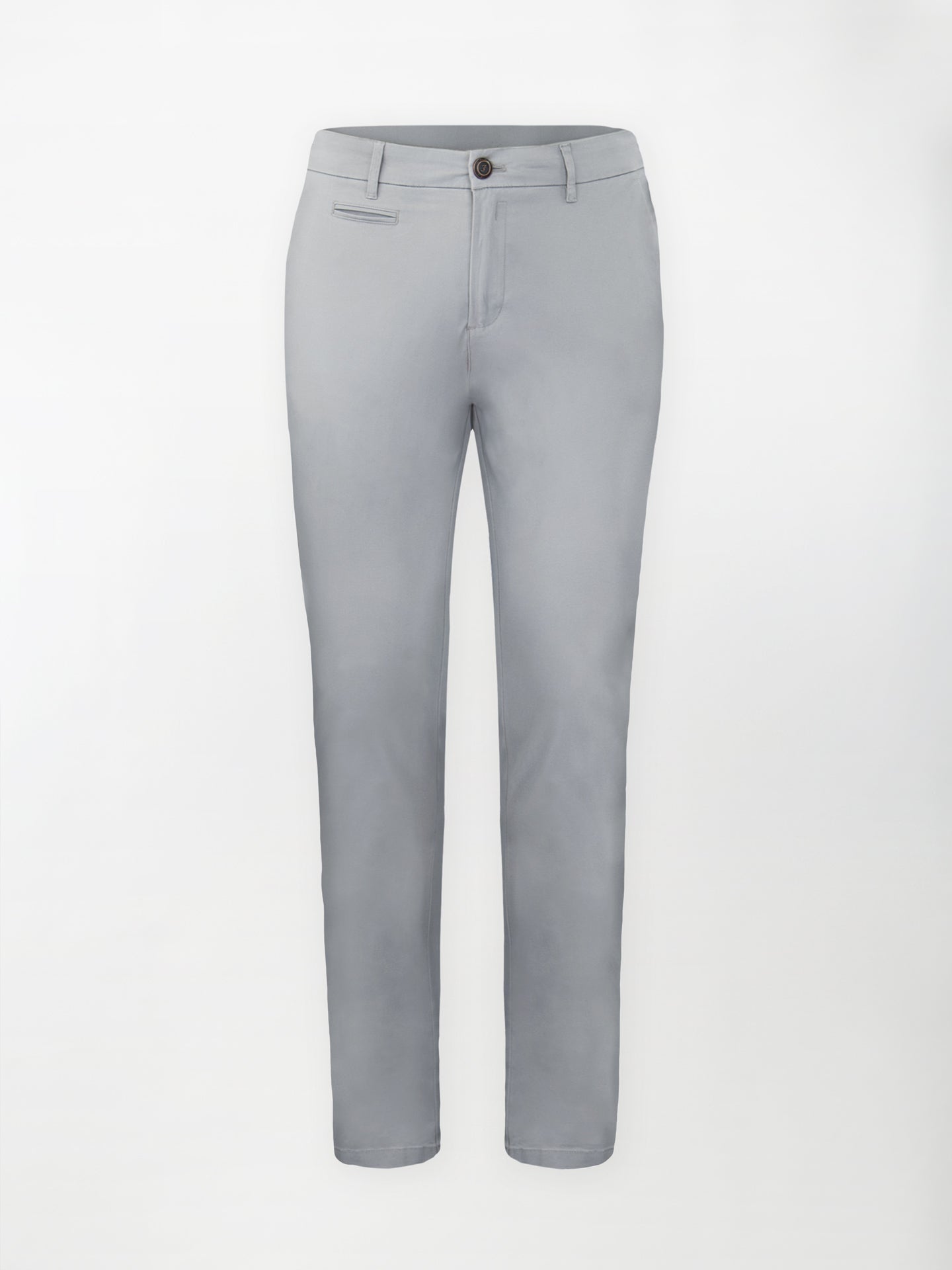 Pantalone Daily in Cotone Elasticizzato - Color Grigio - Regular fit image 0