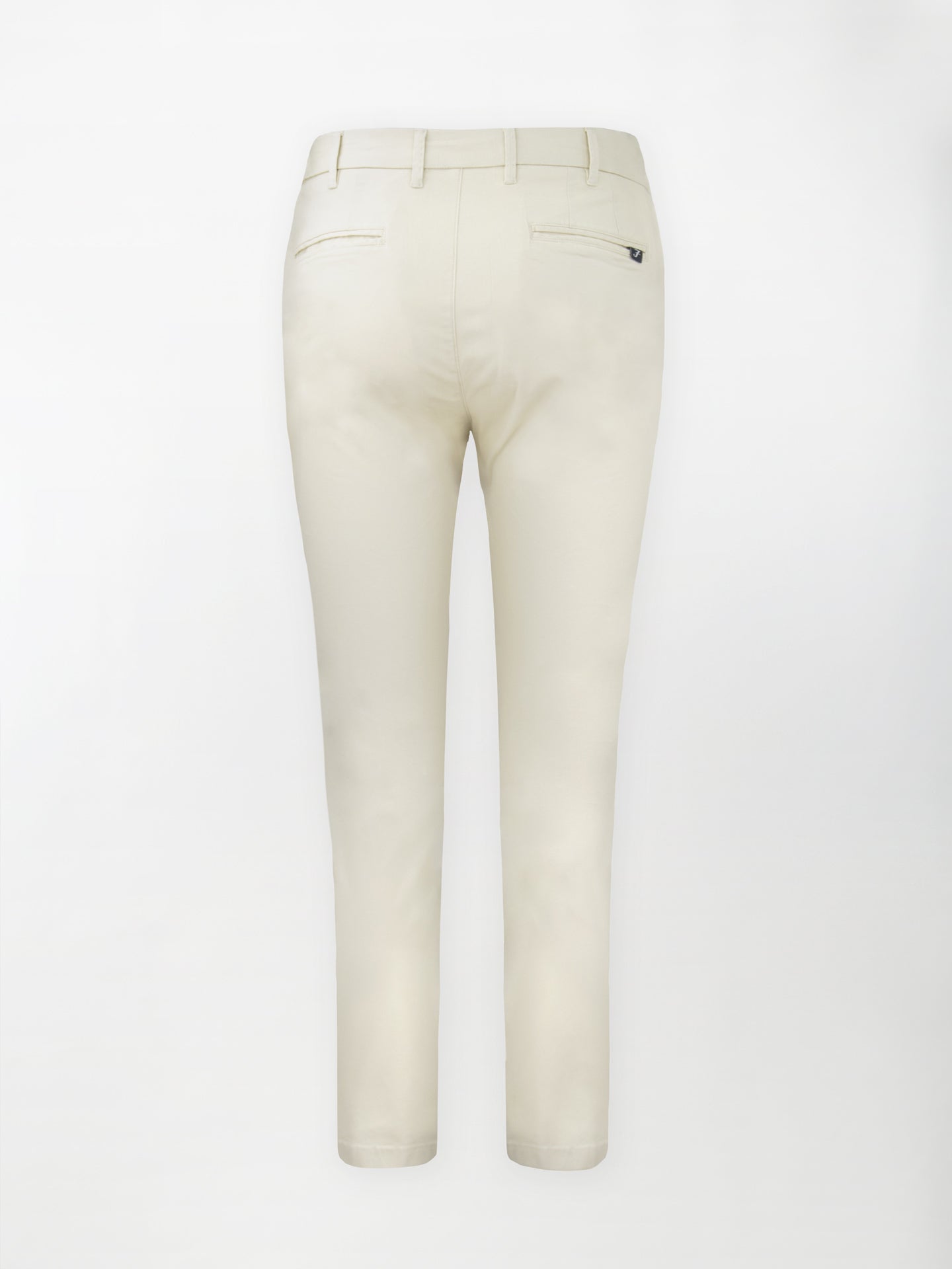 Pantalone Daily in Cotone Elasticizzato - Color Panna - Slim fit image 1