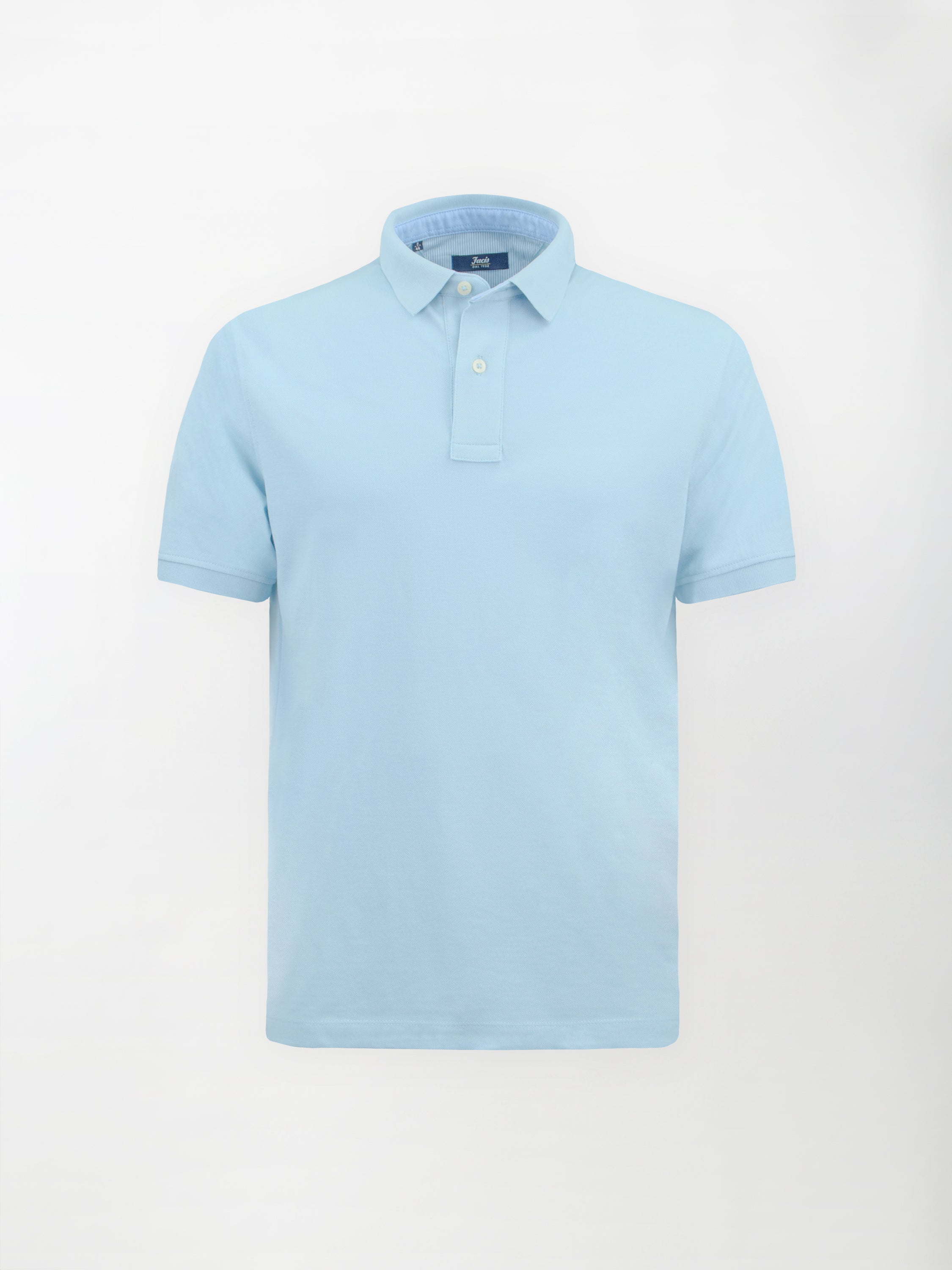 Polo in cotone Piquet - color Celeste chiaro  image 0