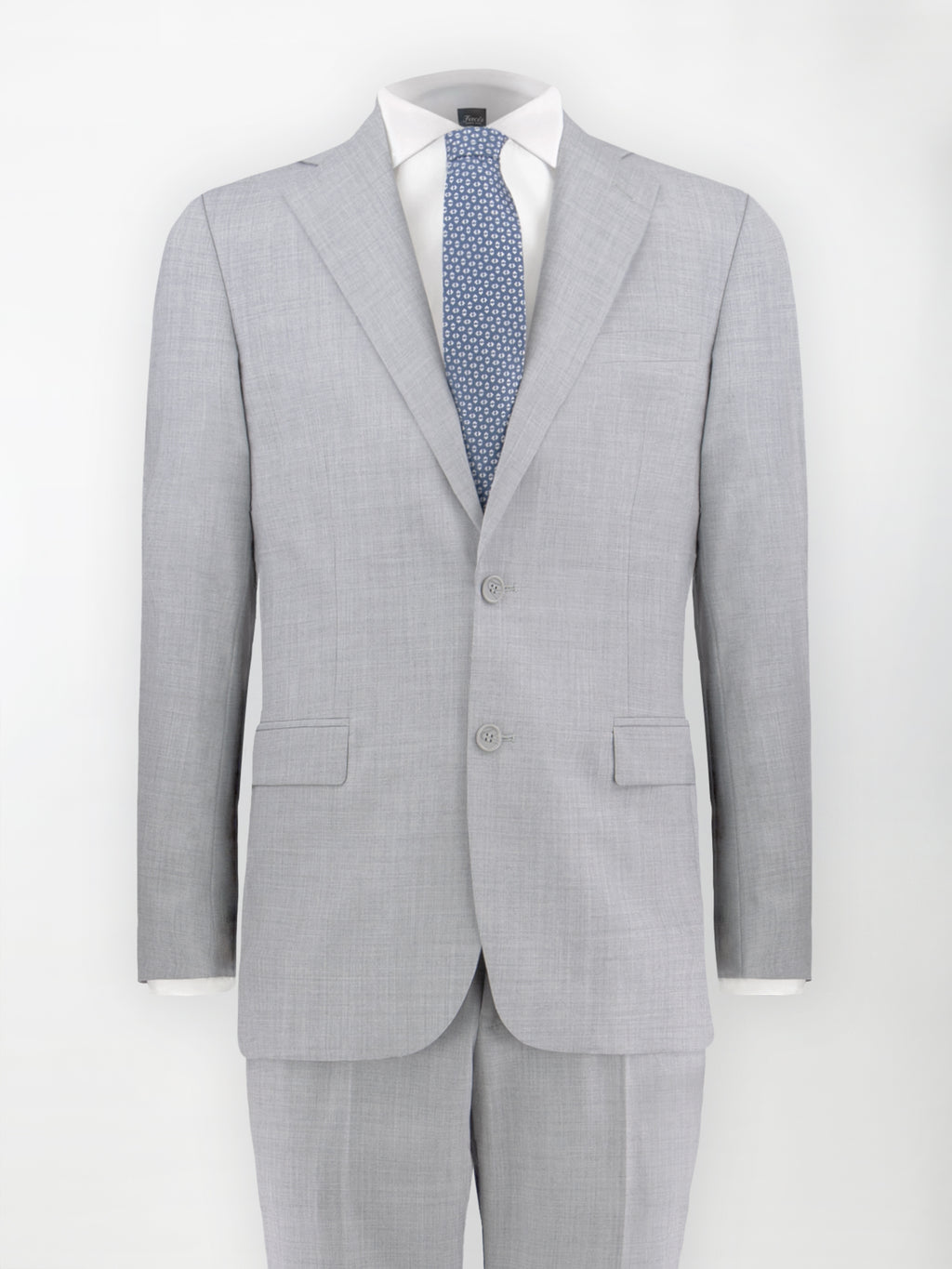 Abito Dukatholl® in tela di Pura lana vergine - color Grigio - Regular Fit image 0