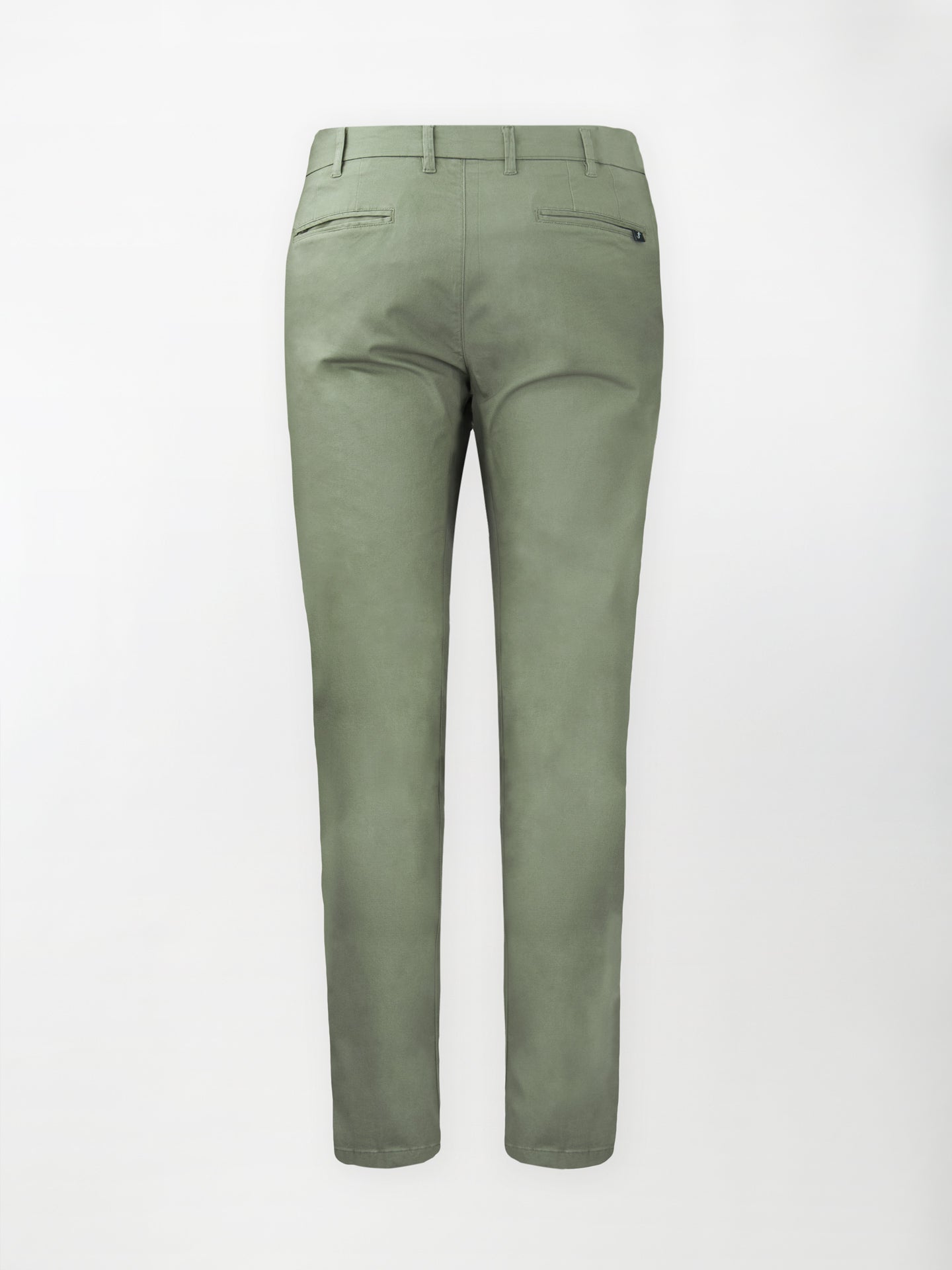 Pantalone Daily in Cotone Elasticizzato - Verde oliva - Regular fit image 1