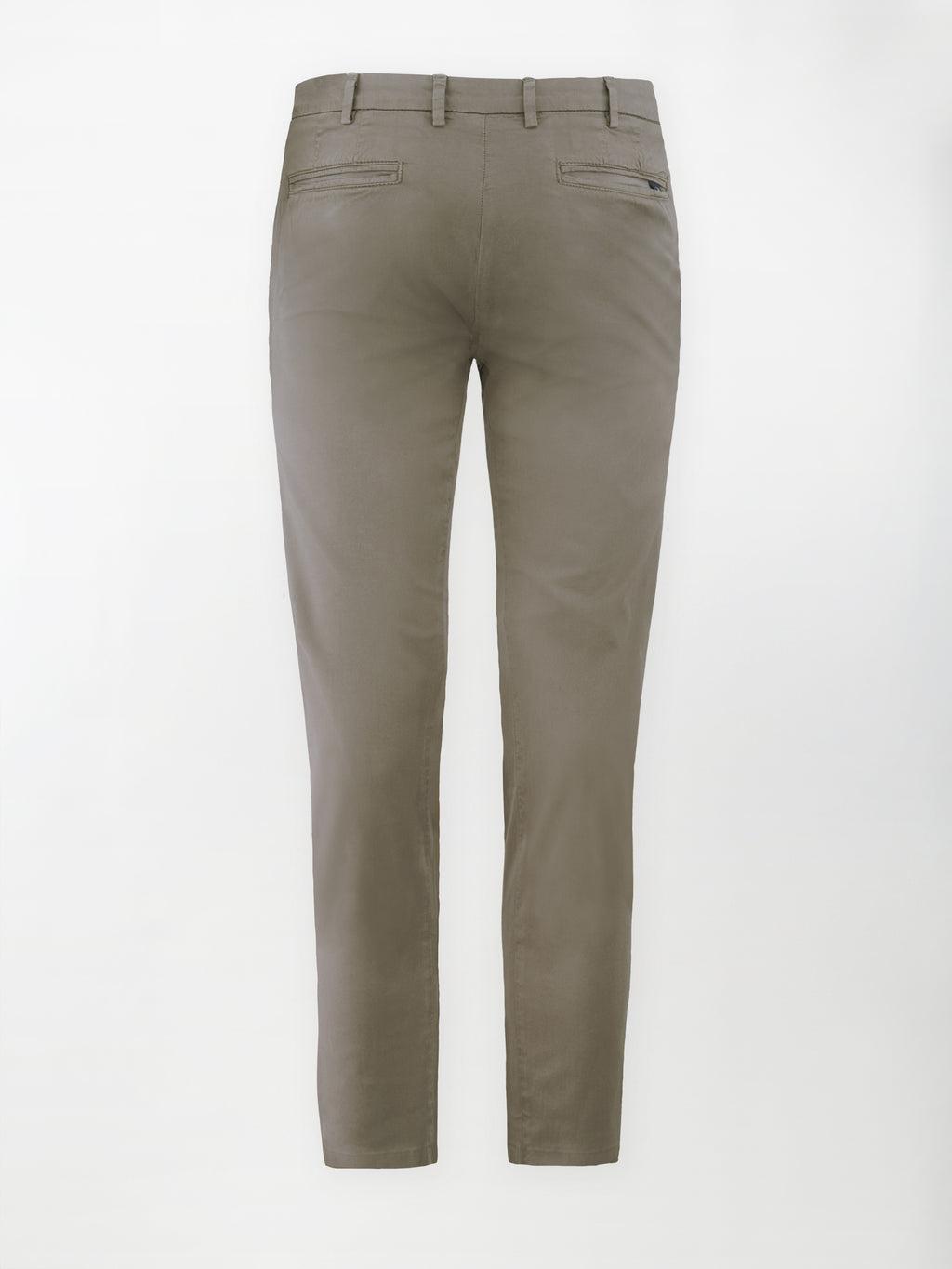 Pantalone Chino Daily in Cotone Elasticizzato - Color Fango - Slim Fit image 1