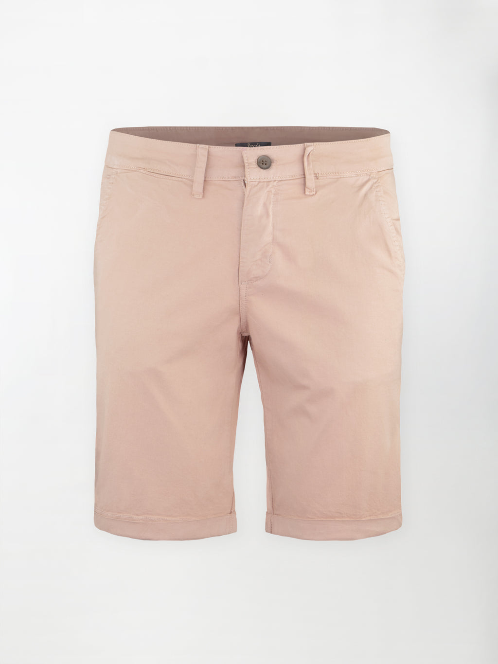 Bermuda classico in cotone elasticizzato - color Rosa antico image 0