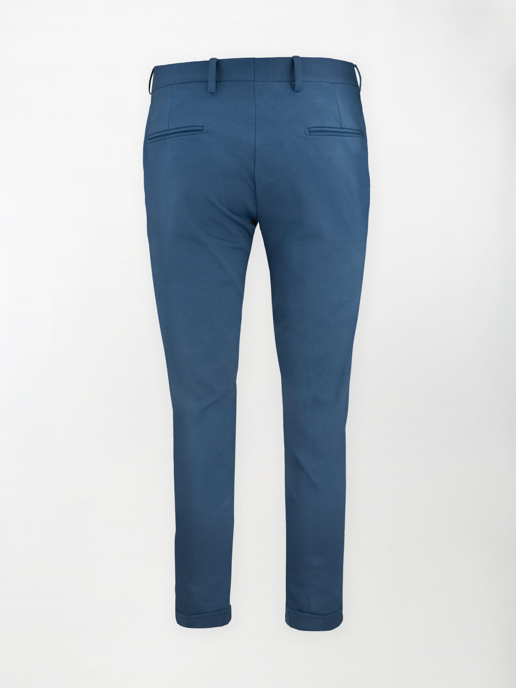 Pantalone sportivo Punto Milano - Color Blu di Prussia - Slim fit Fondo finito image 1