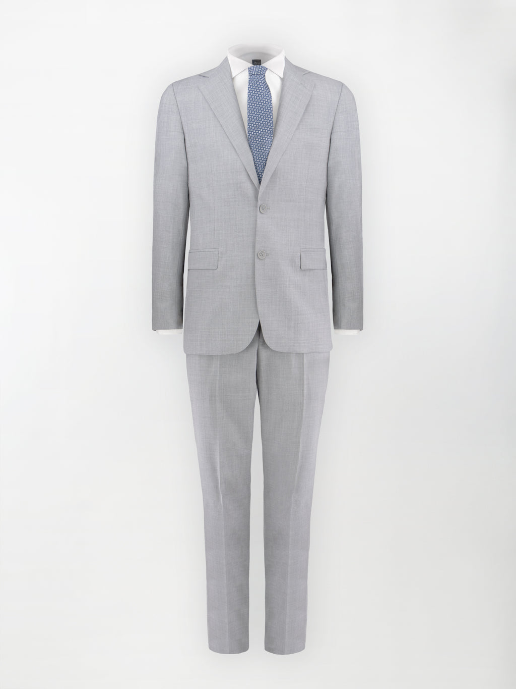 Abito Dukatholl® in tela di Pura lana vergine - color Grigio - Regular Fit image 1