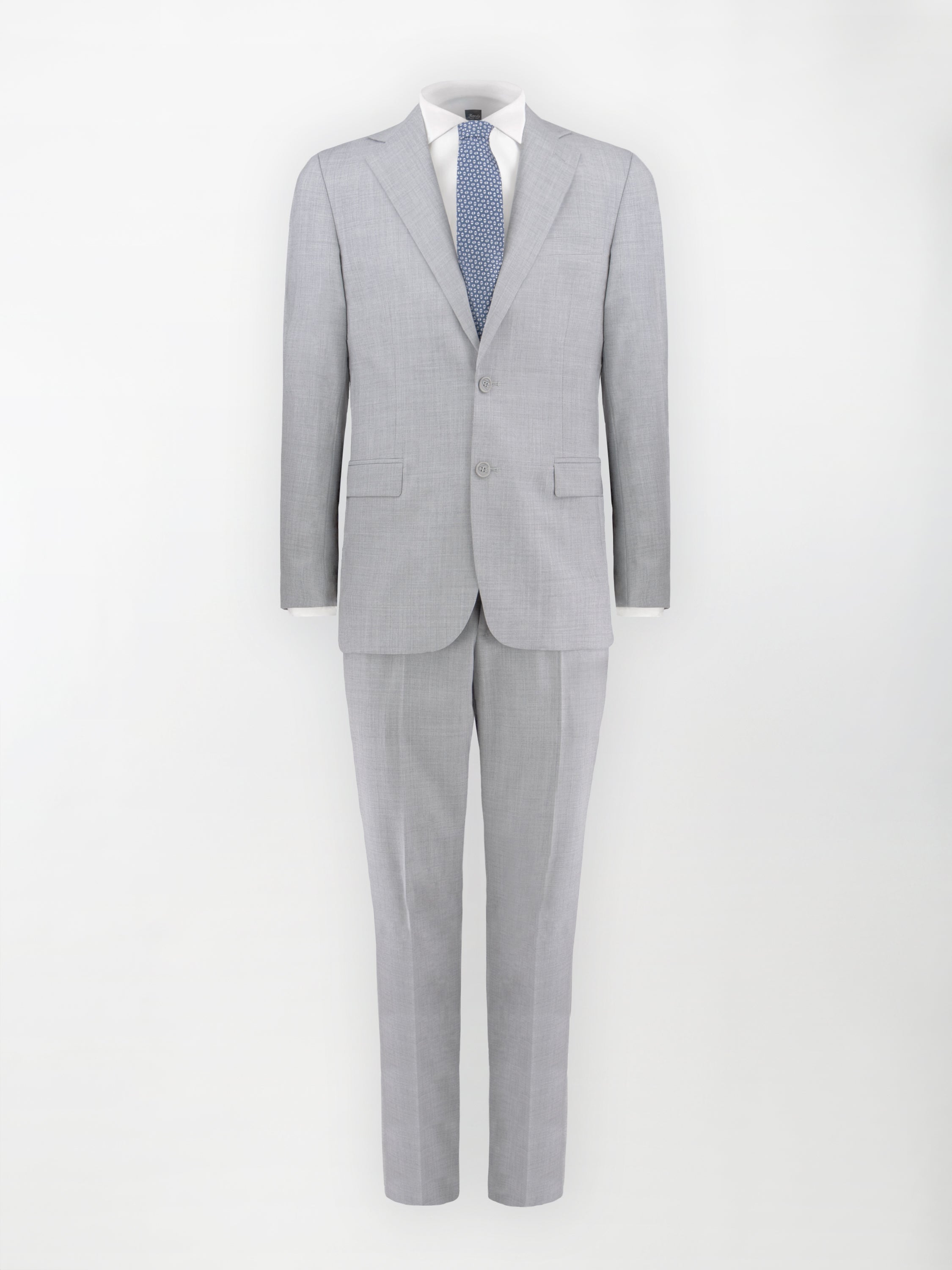 Abito Dukatholl® in tela di Pura lana vergine - color Grigio - Regular Fit image 1
