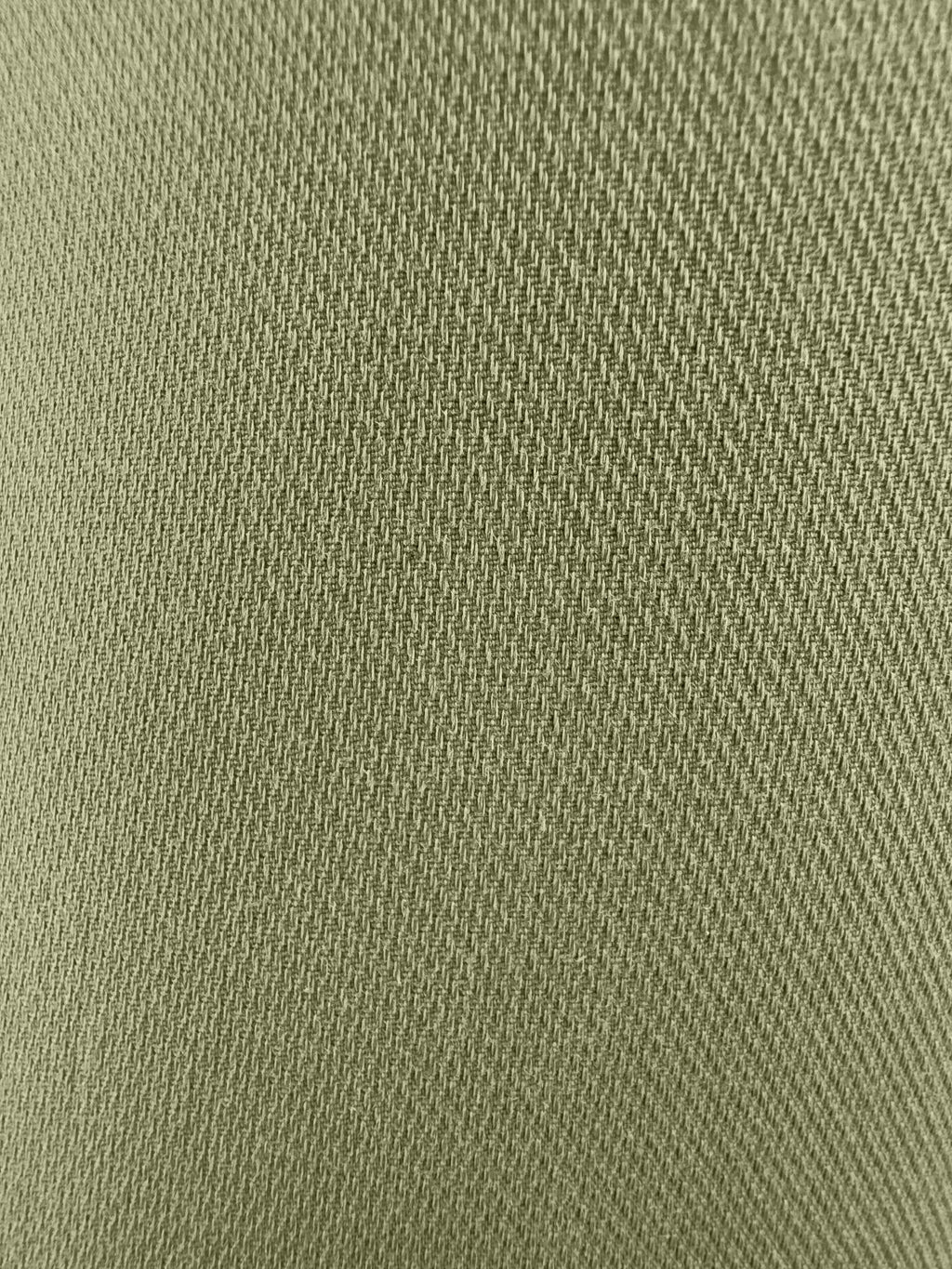 Pantalone Dobby in Cotone Elasticizzato - Color Verde oliva - Regular Fit image 2