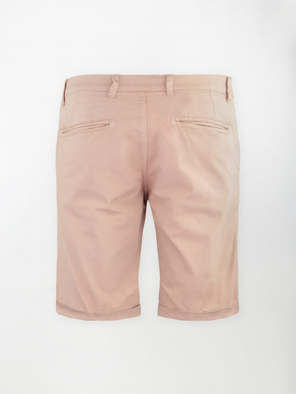 Bermuda classico in cotone elasticizzato - color Rosa antico image 1