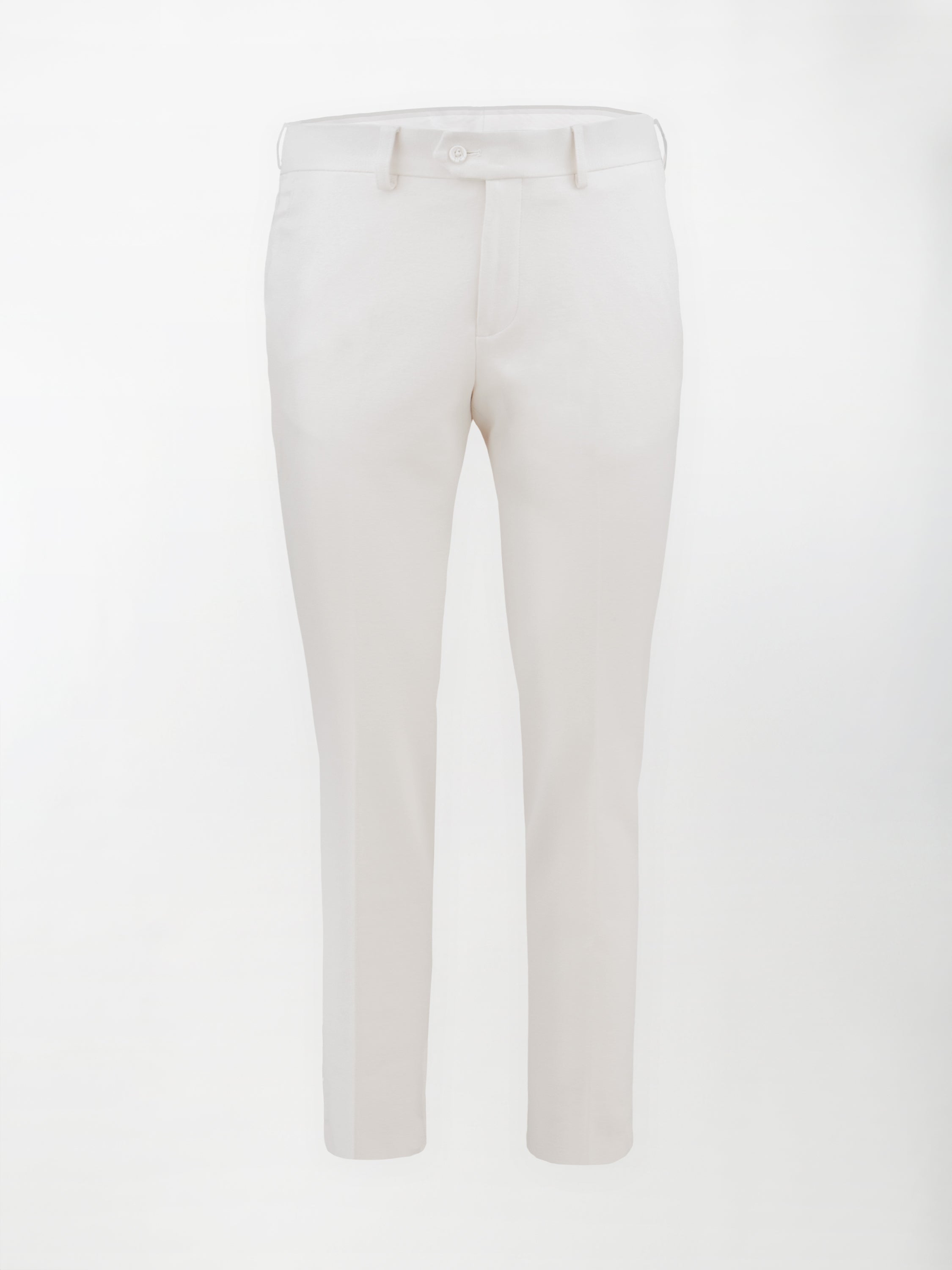 Pantalone mezzotempo Dukatholl® in Punto Milano - Color Gesso image 0