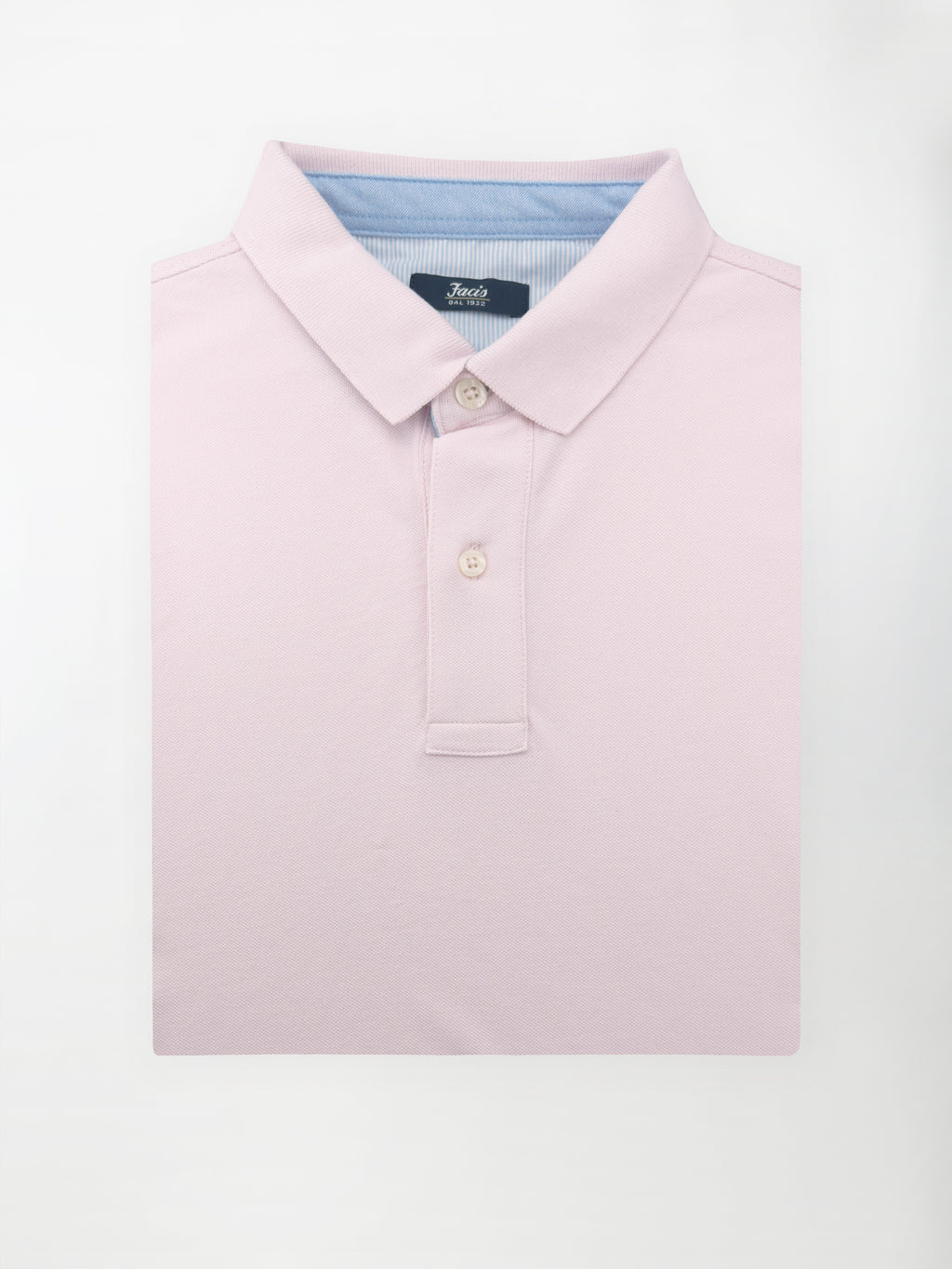 Polo in cotone Piquet - color Rosa primula in tinta unita image 1
