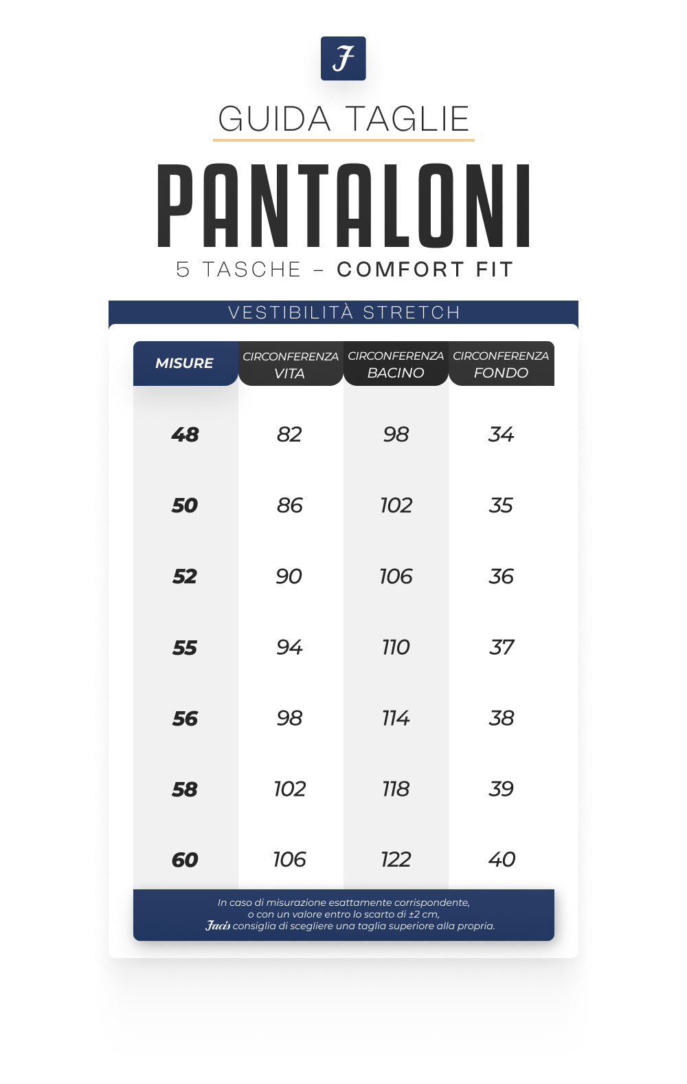 Pantalone 5 Tasche in Cotone Elasticizzato - Color Avio - Comfort fit stretch image 2
