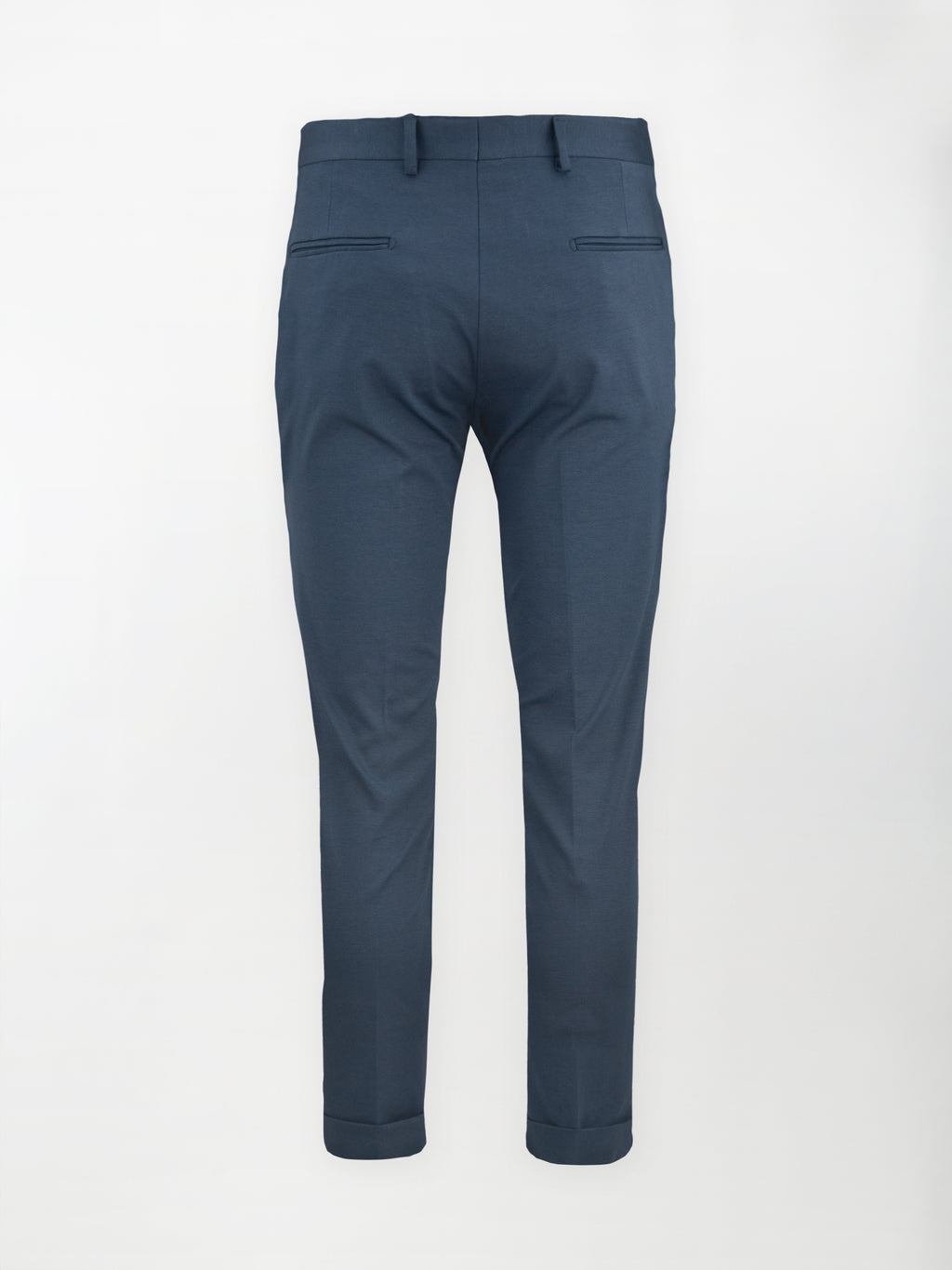 Pantalone sportivo Punto Milano - Color Blu oceano - Slim fit Fondo finito image 1