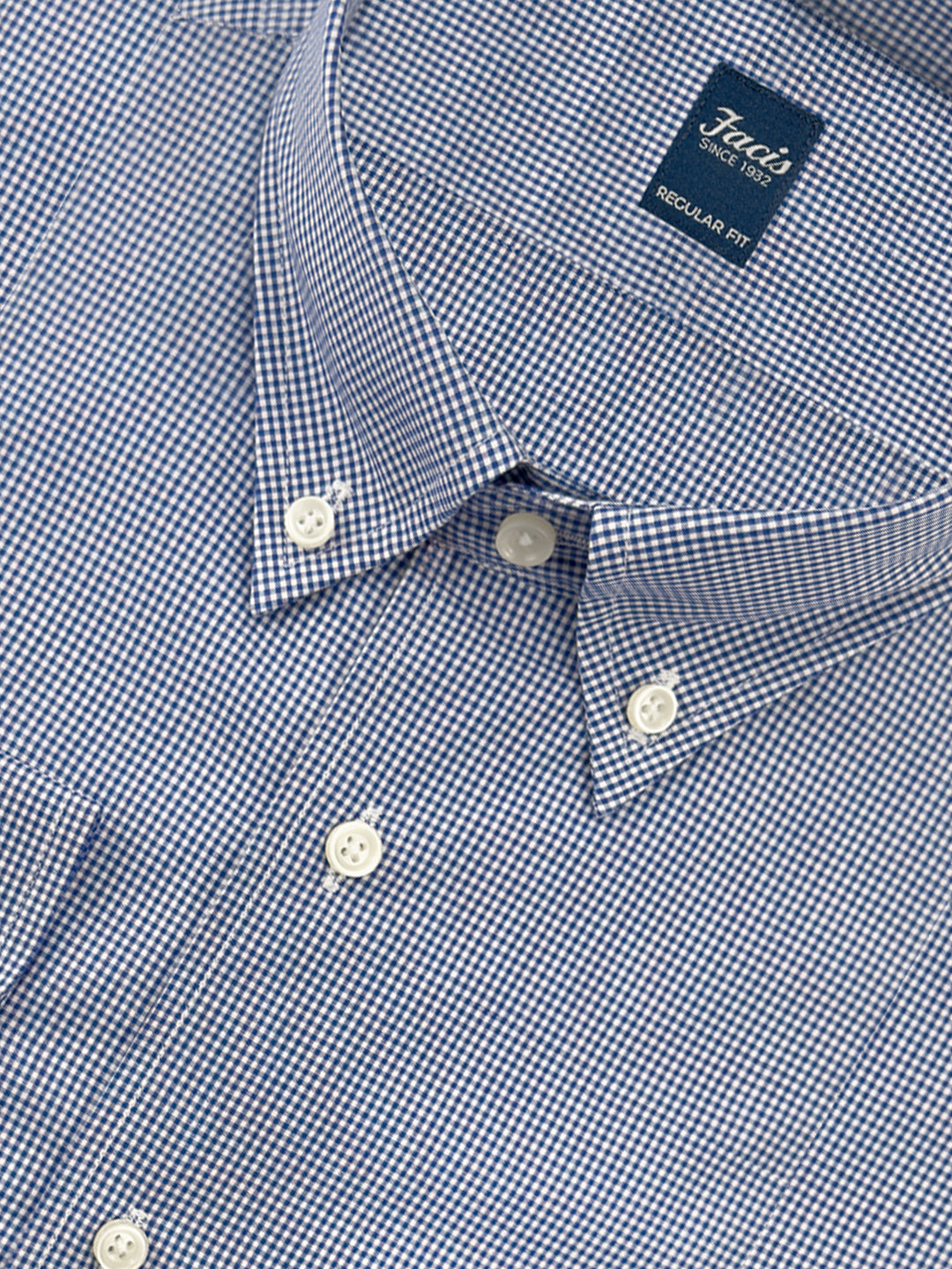 Camicia Collo Button Down color Blu medio - Regular Fit - Cotone Popeline image 1